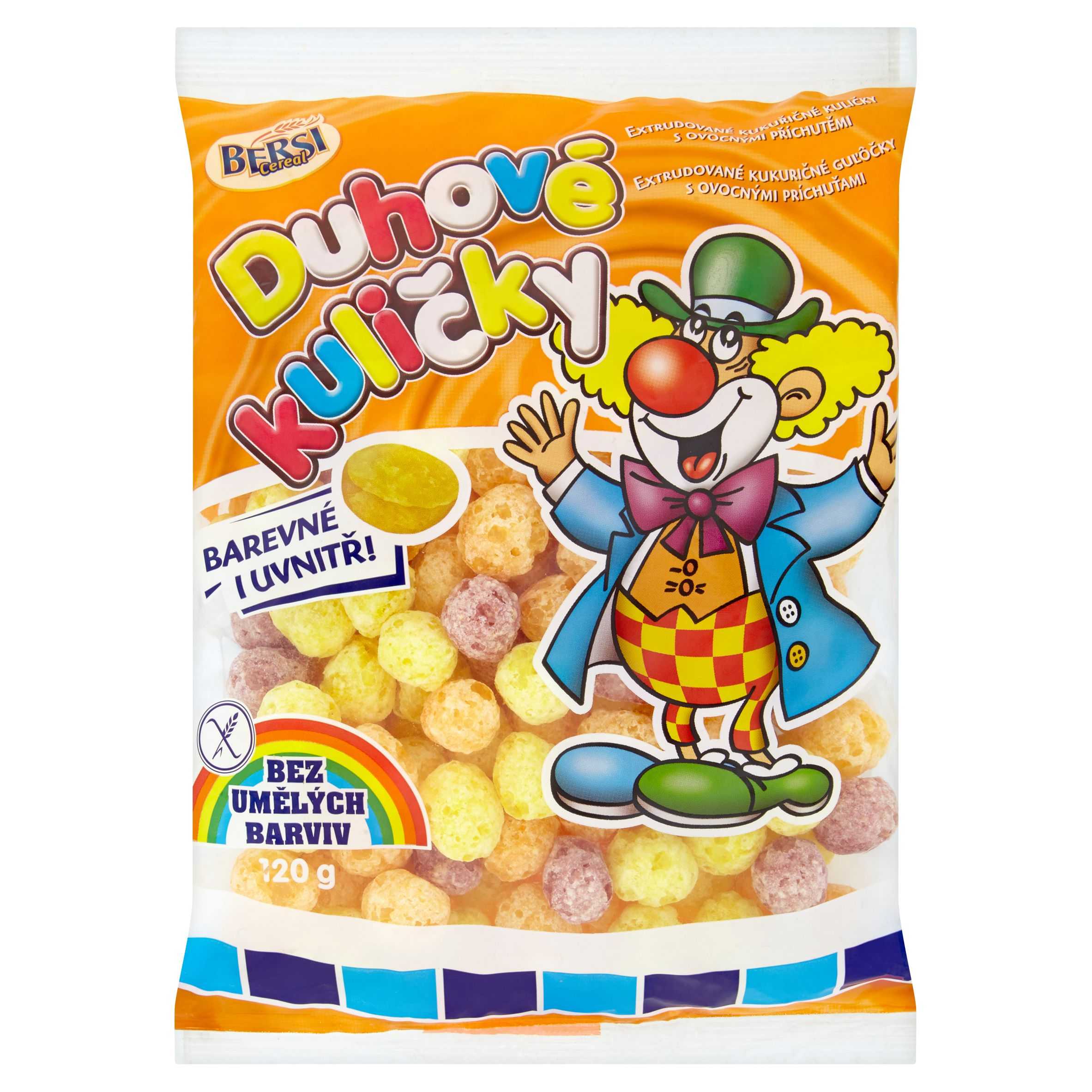 Svět dětí - Bersi Cereal Duhové kuličky 120 g