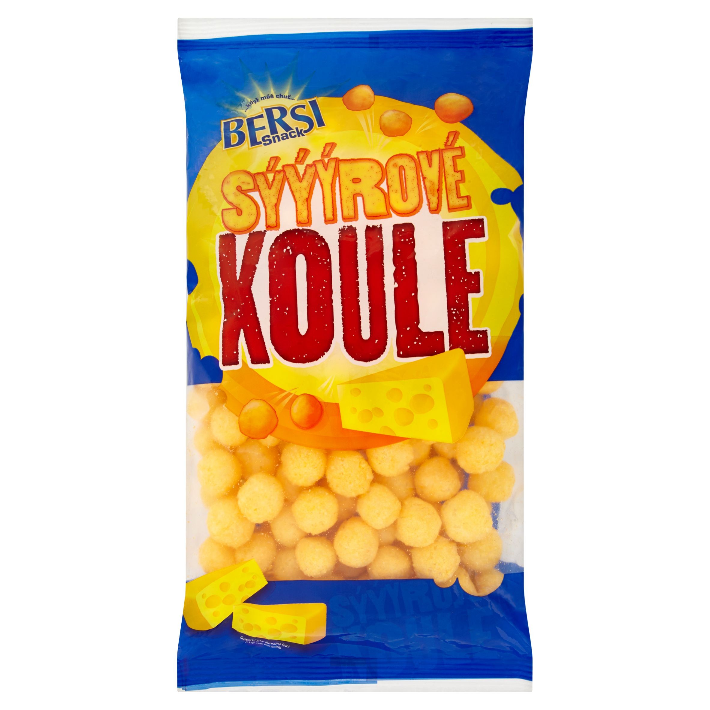 Trvanlivé potraviny - Bersi Snack Sýrové koule 120 g