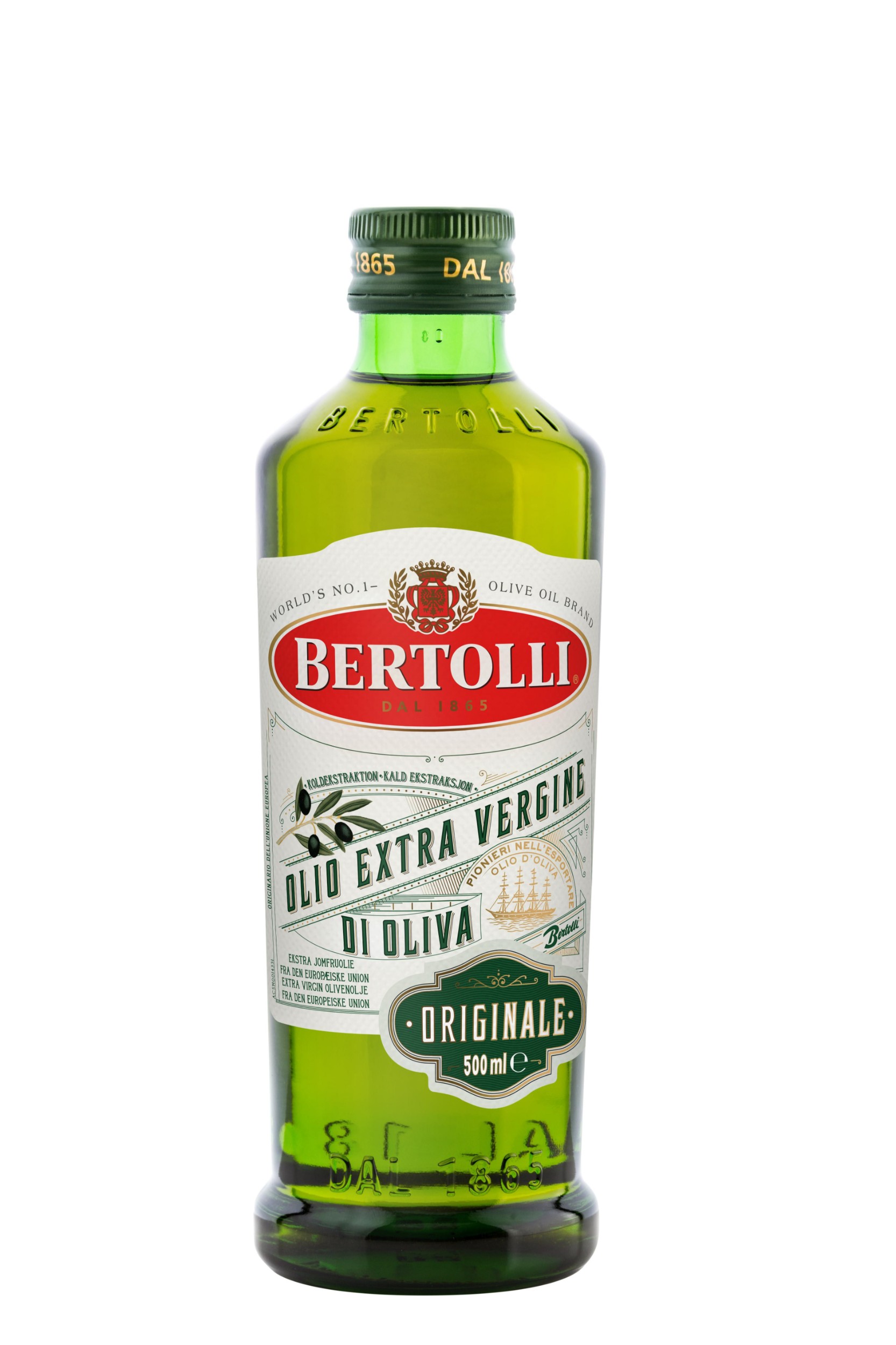 Trvanlivé potraviny - BERTOLLI Extra panenský olivový olej 500ml