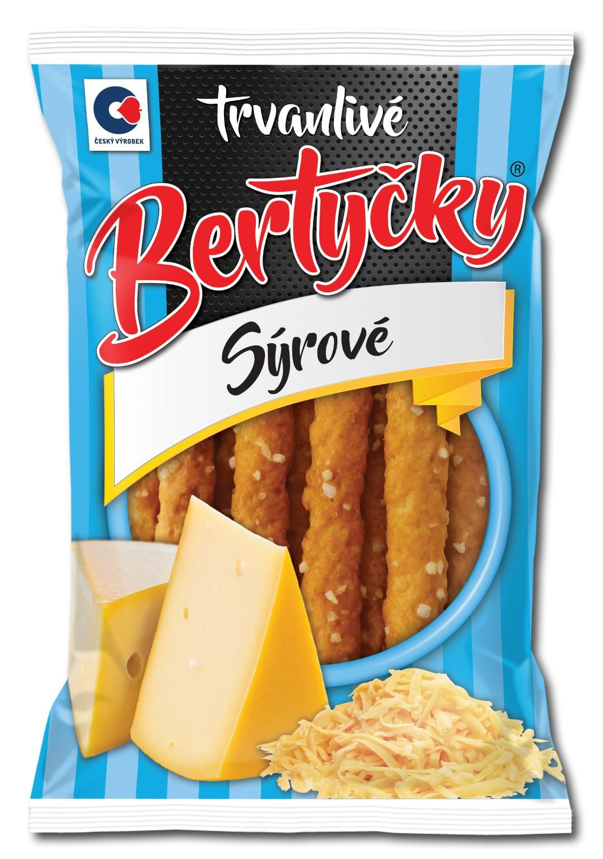 Trvanlivé potraviny - Bertyčky sýrové 90g