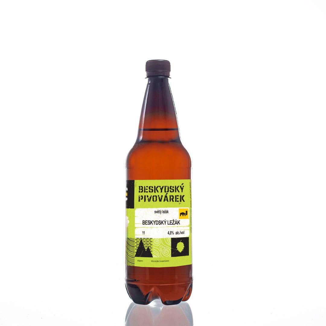 Beskydský Ležák pet 1 l