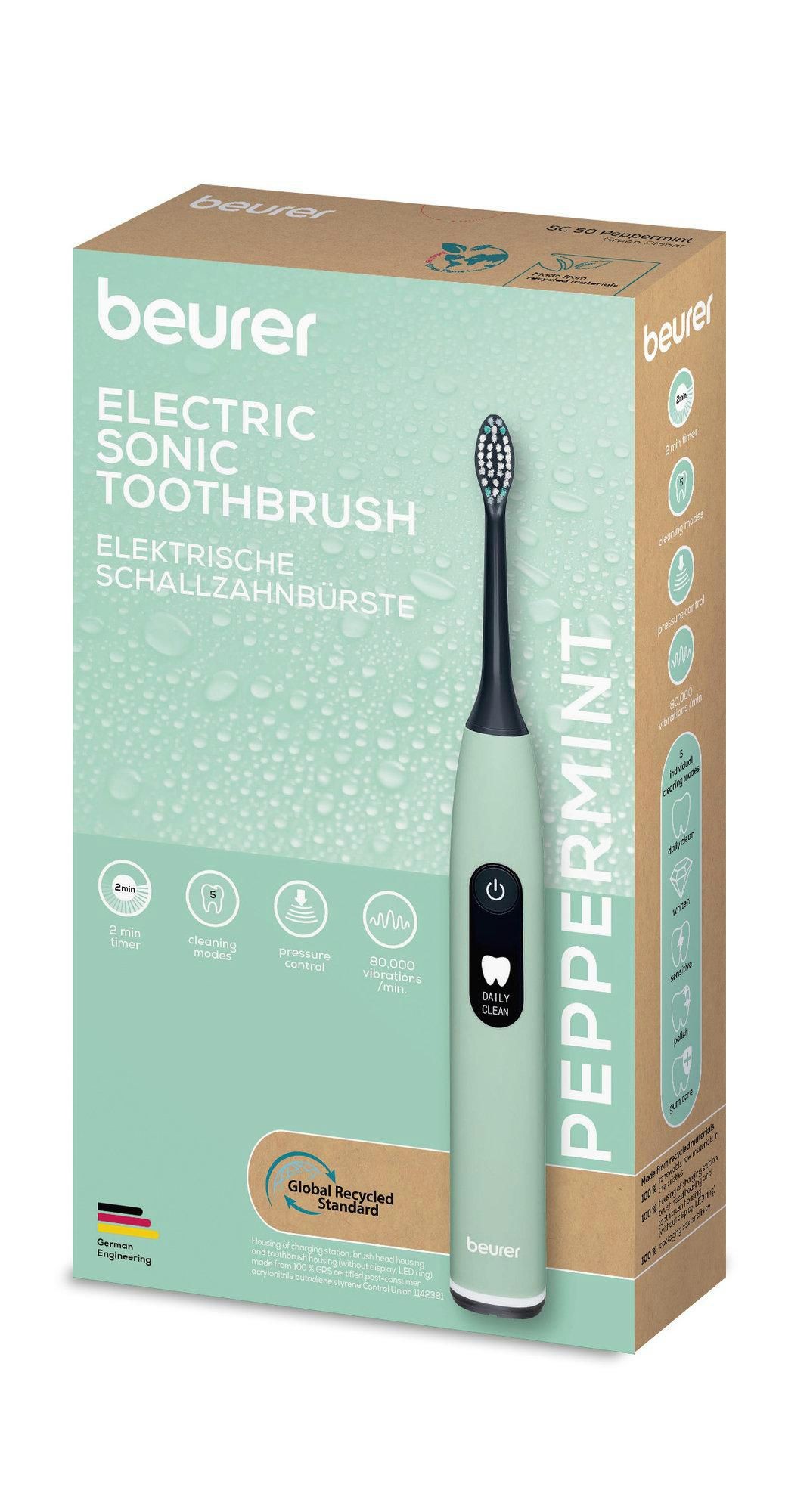 Elektro - Beurer Sonický elektrický zubní kartáček BEU-SC50pep