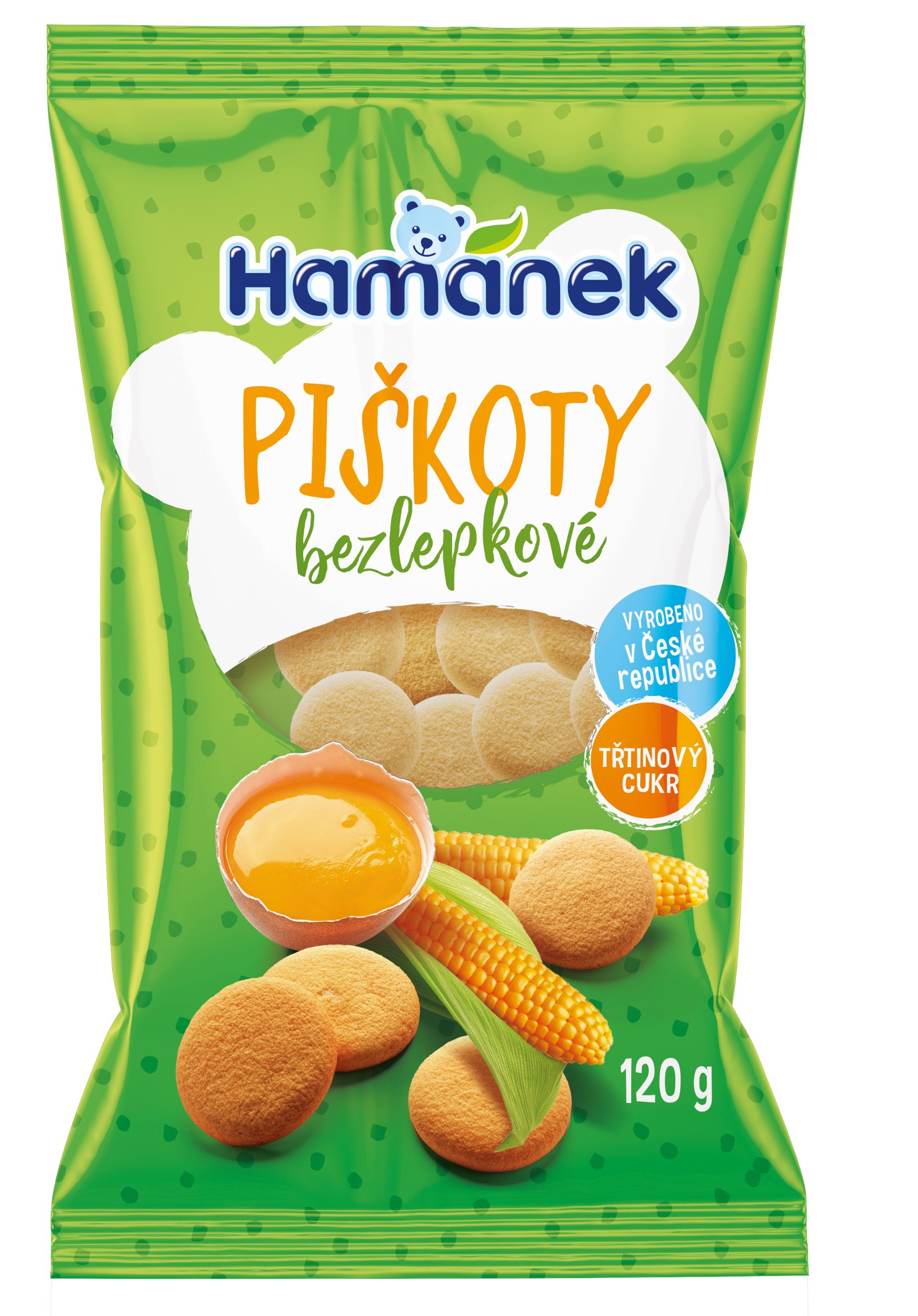 Zdravý svět - Bezlepkové piškoty 120g