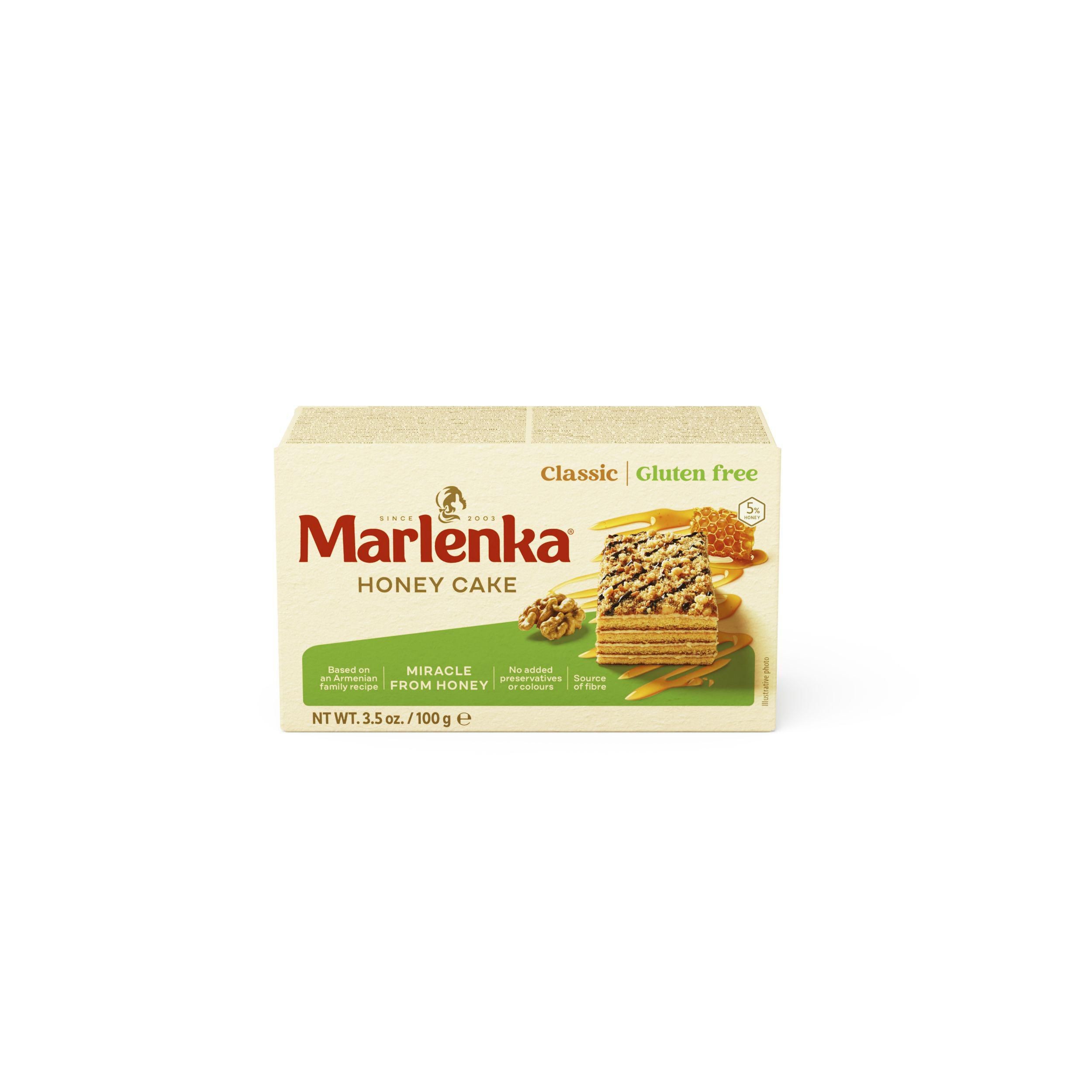 Zdravý svět - Bezlepkový medový Dortík Marlenka s vlašskými ořechy 100g