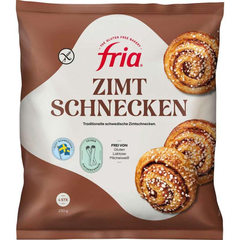 Mražené potraviny - Bezlepkový skořicový šnek mražený 230g