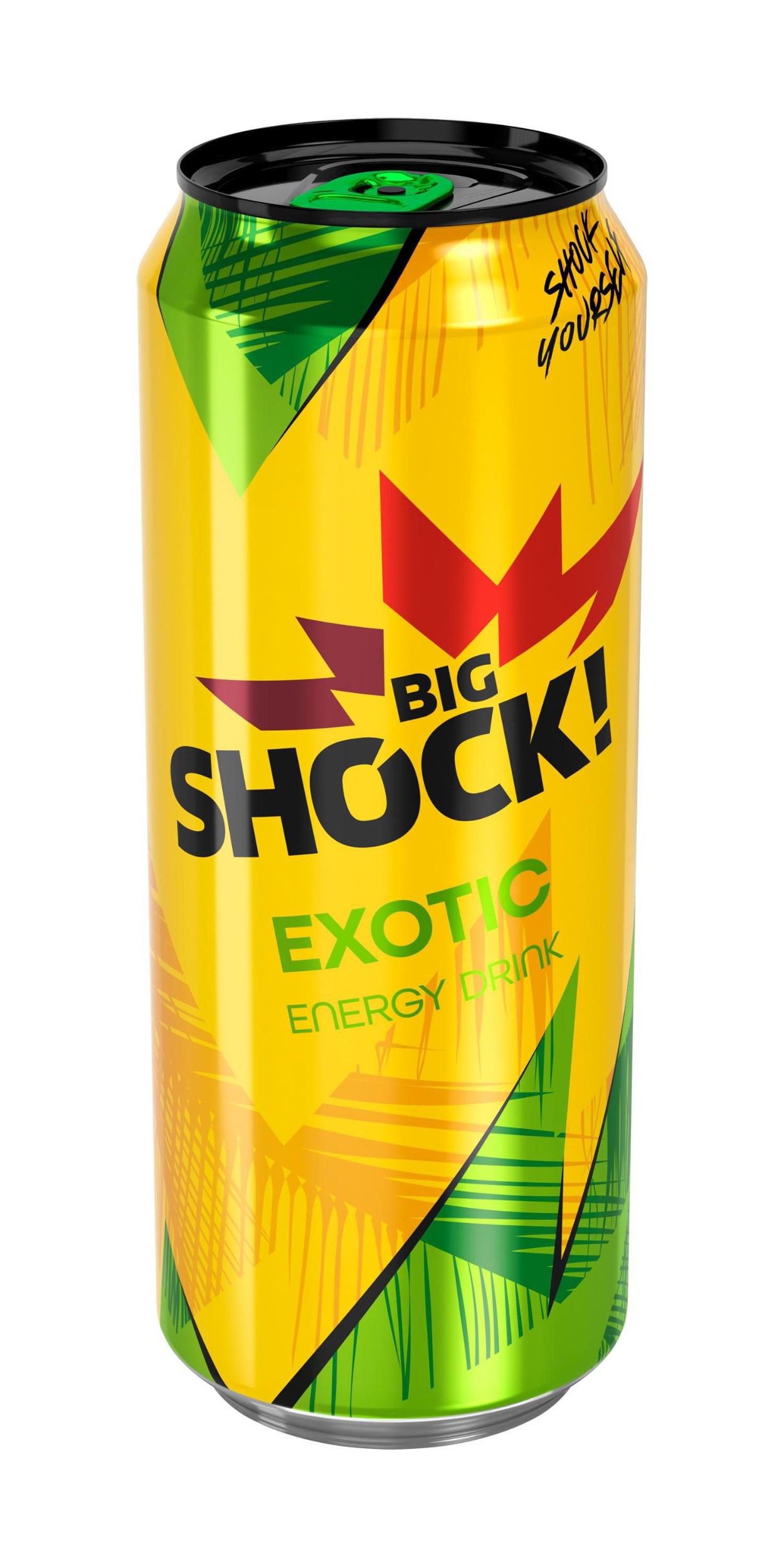 Nápoje - Big Shock! Exotic energetický nápoj 0,5 l