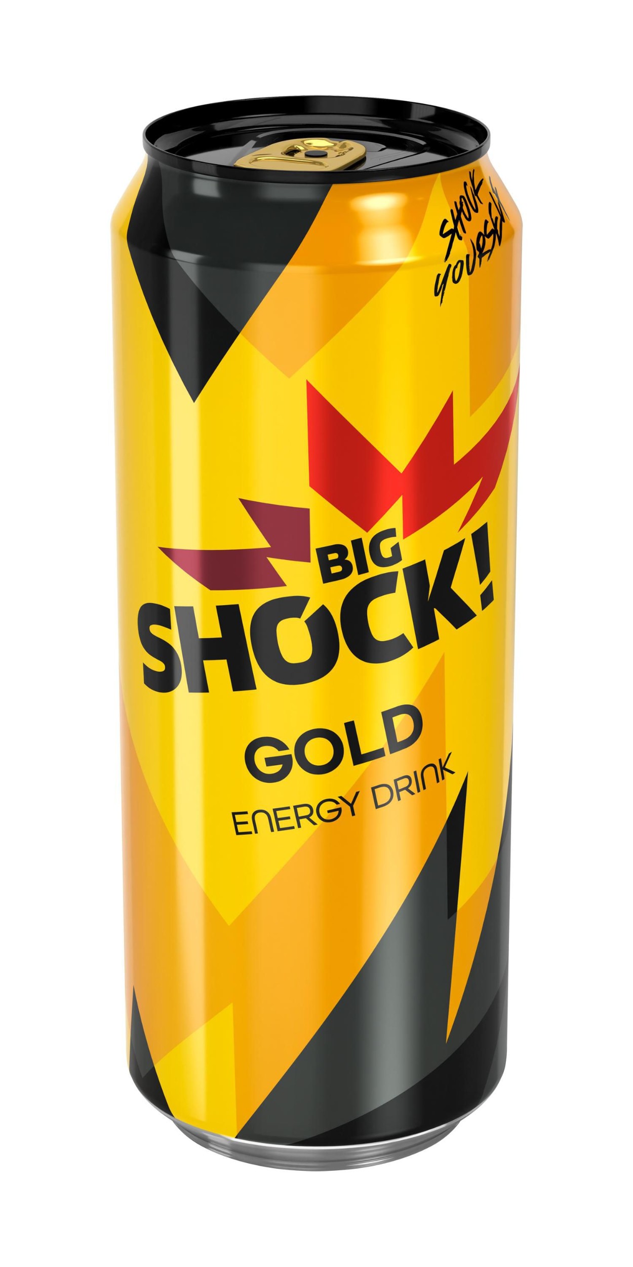 Nápoje - Big Shock! Gold energetický nápoj 0,5 l