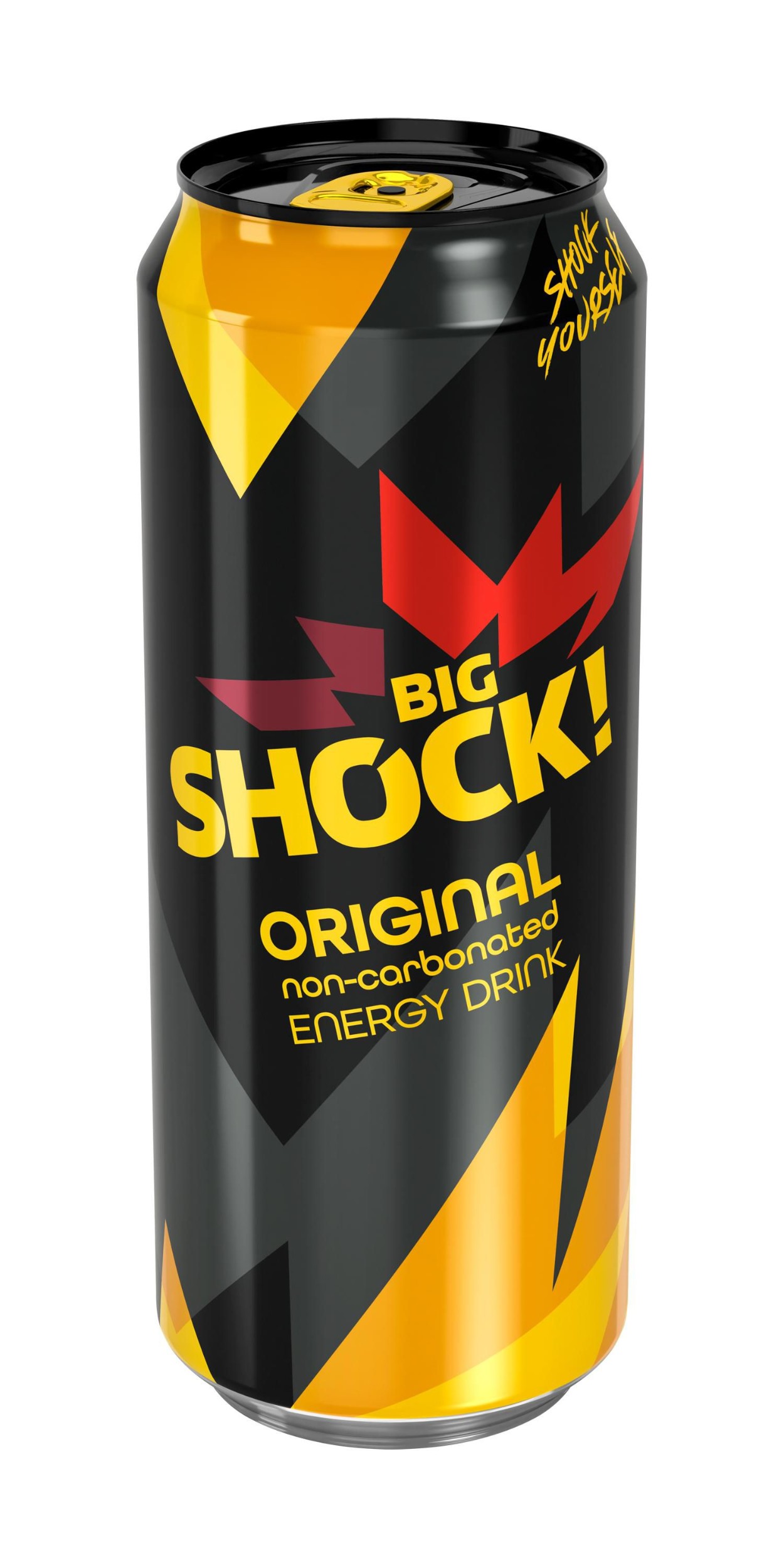 Nápoje - Big Shock! Original energetický nápoj neperlivý 0,5 l