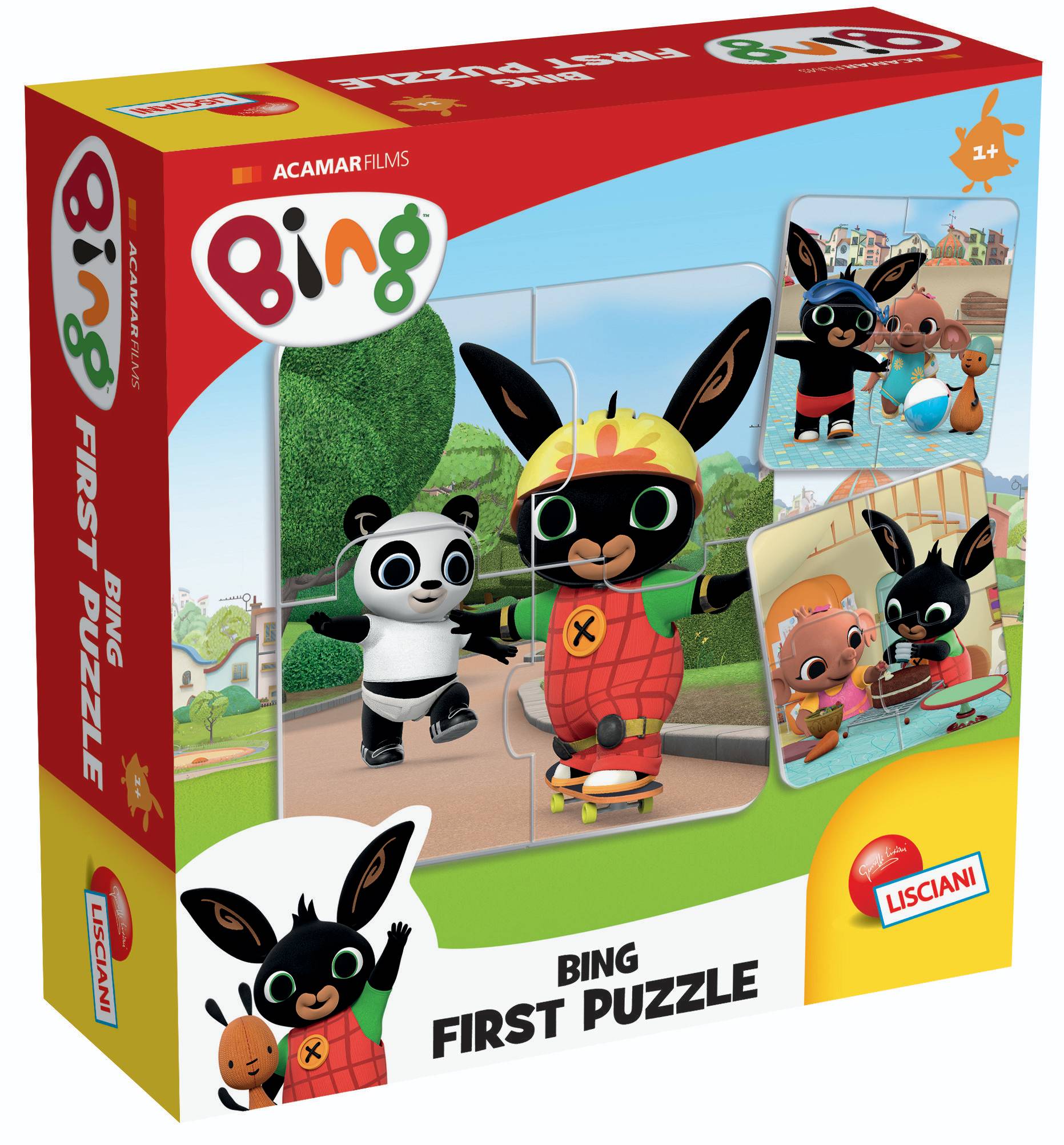Svět dětí - Bing Moje první puzzle 8x4 dílků