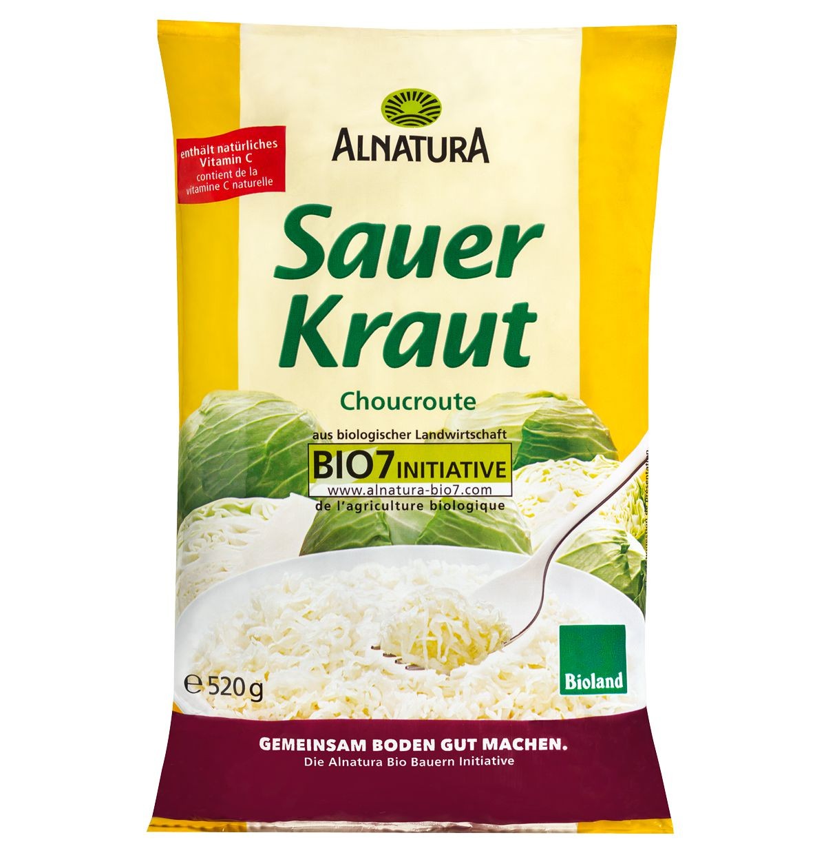 Zdravý svět - BIO Alnatura Kysané zelí 500 g