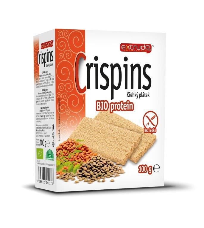 Zdravý svět - BIO Crispins křehký plátek proteinový 100g