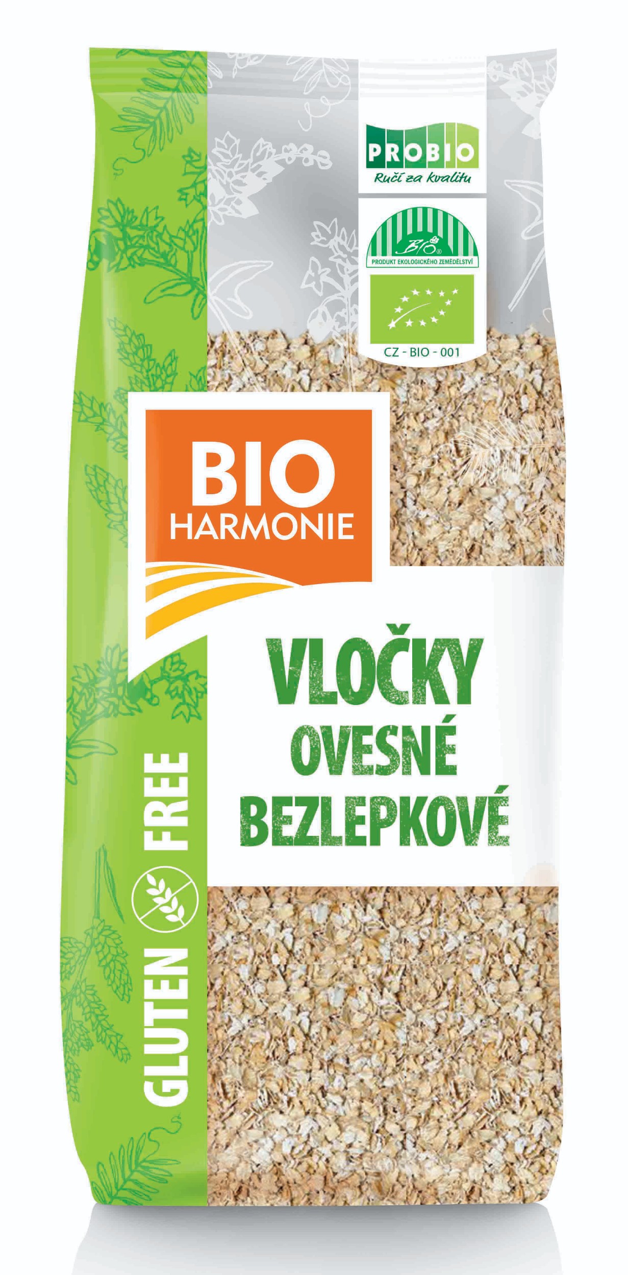 Zdravý svět - BIO Harmonie Vločky ovesné Bezlepkové 250 g