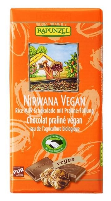 Zdravý svět - Bio Nebio BIO čokoláda Nirwana Rapunzel 100 g