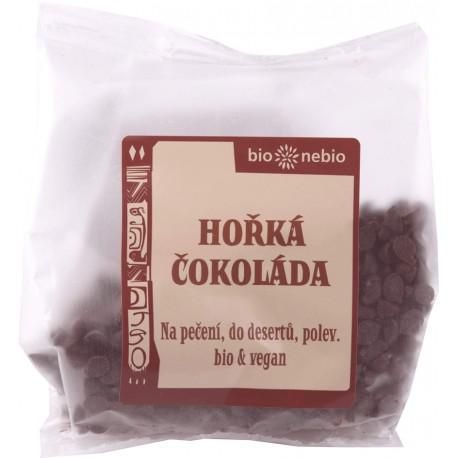 Trvanlivé potraviny - Bio Nebio BIO Pecičky z hořké čokolády 100 g