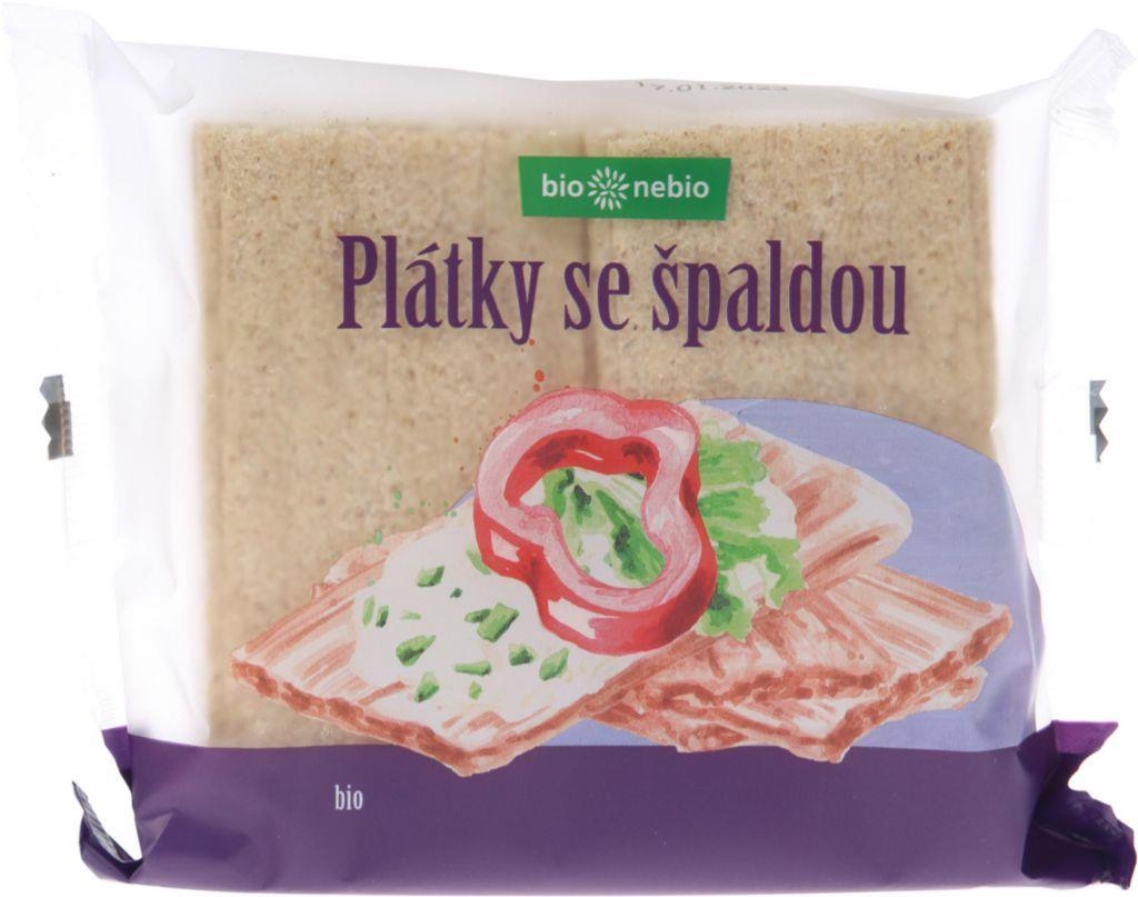 Zdravý svět - Bio nebio BIO plátky křupavé se špaldou 100 g