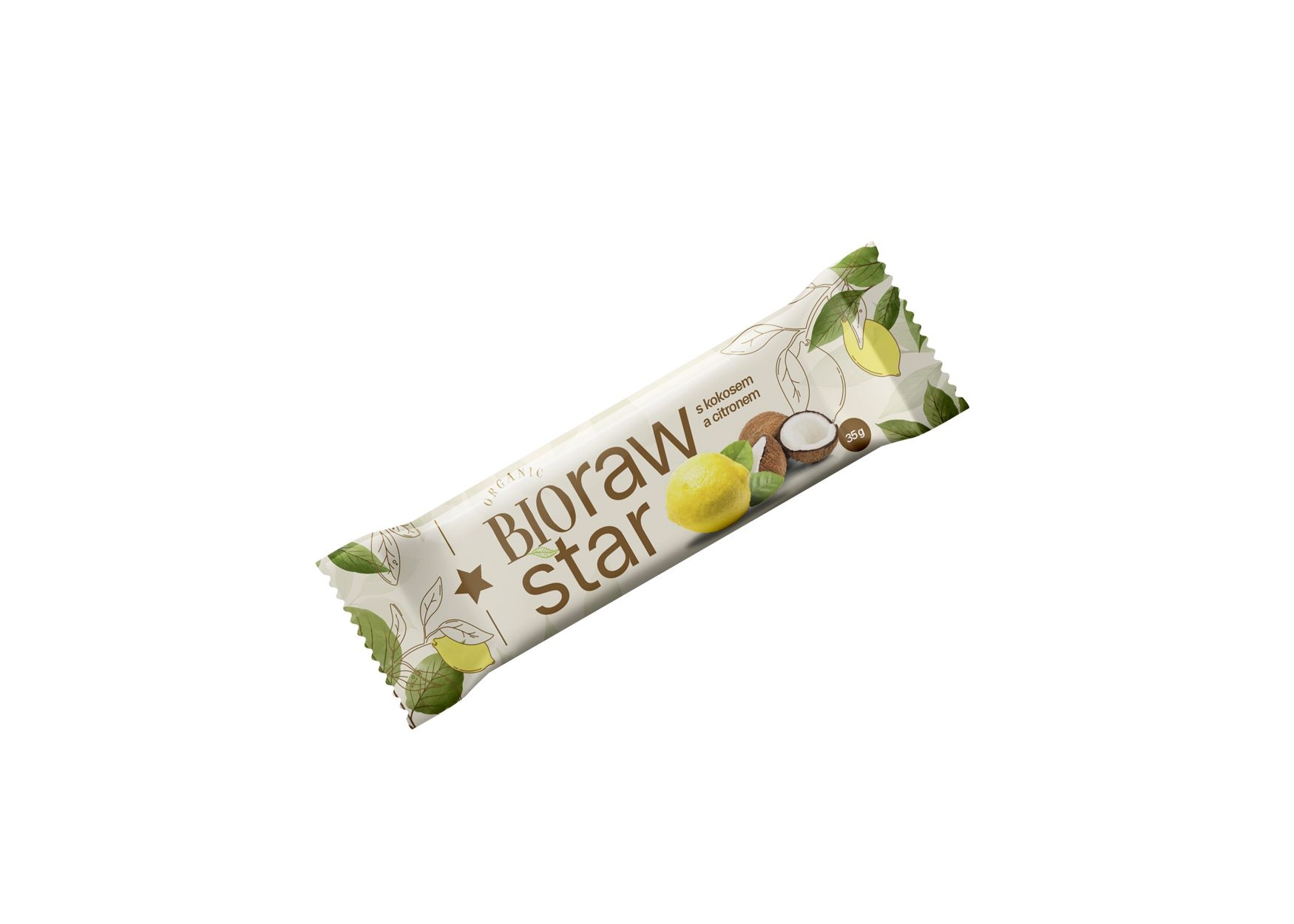 Zdravý svět - BIO Raw Star kokos&citron 35g