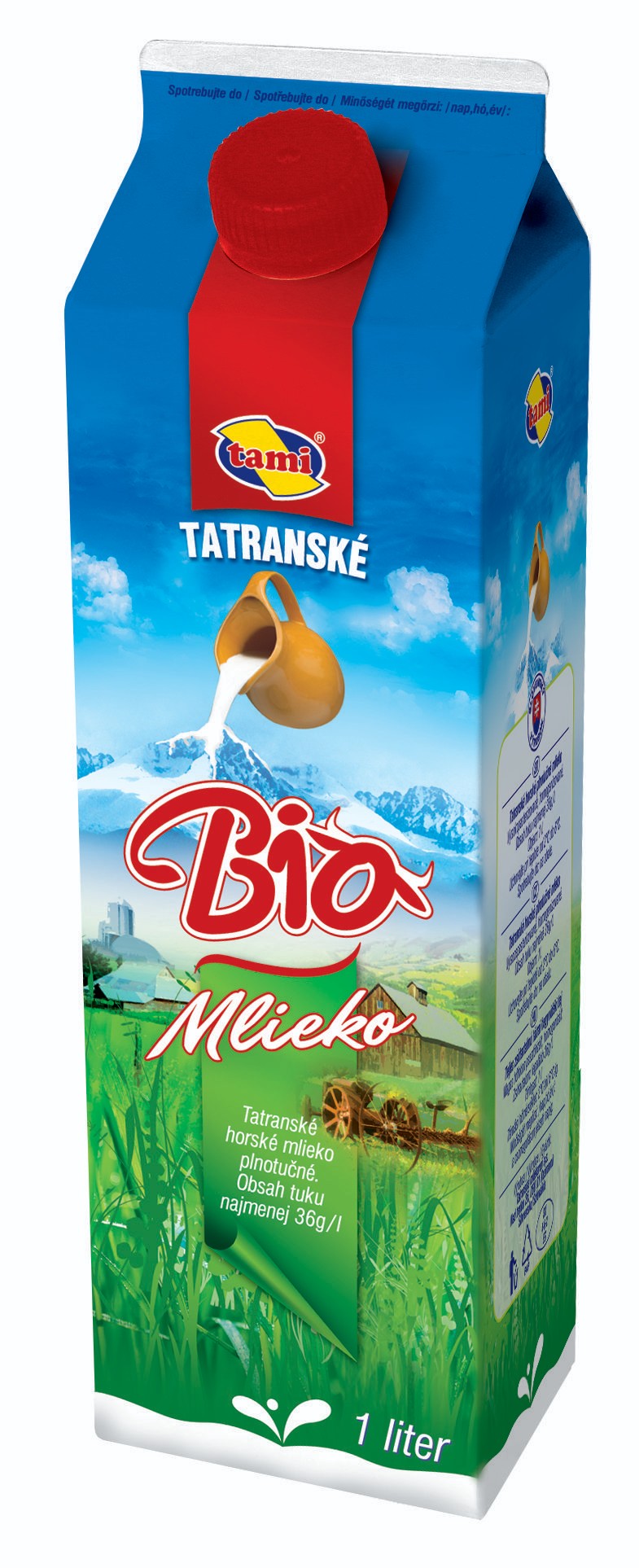 Mléčné a chlazené - BIO Tatranské čerstvé mléko 1,5% 1 l