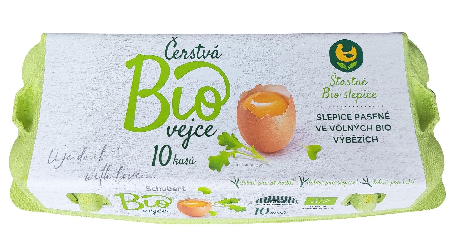 Zdravý svět - Bio vejce 10 kusů