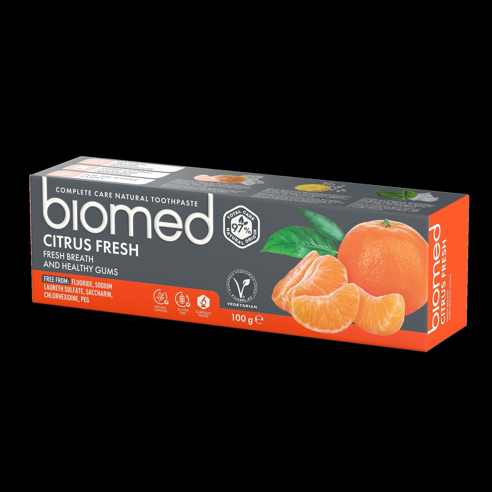 Drogerie a kosmetika - Biomed zubní pasta Citrus Fresh 100 g