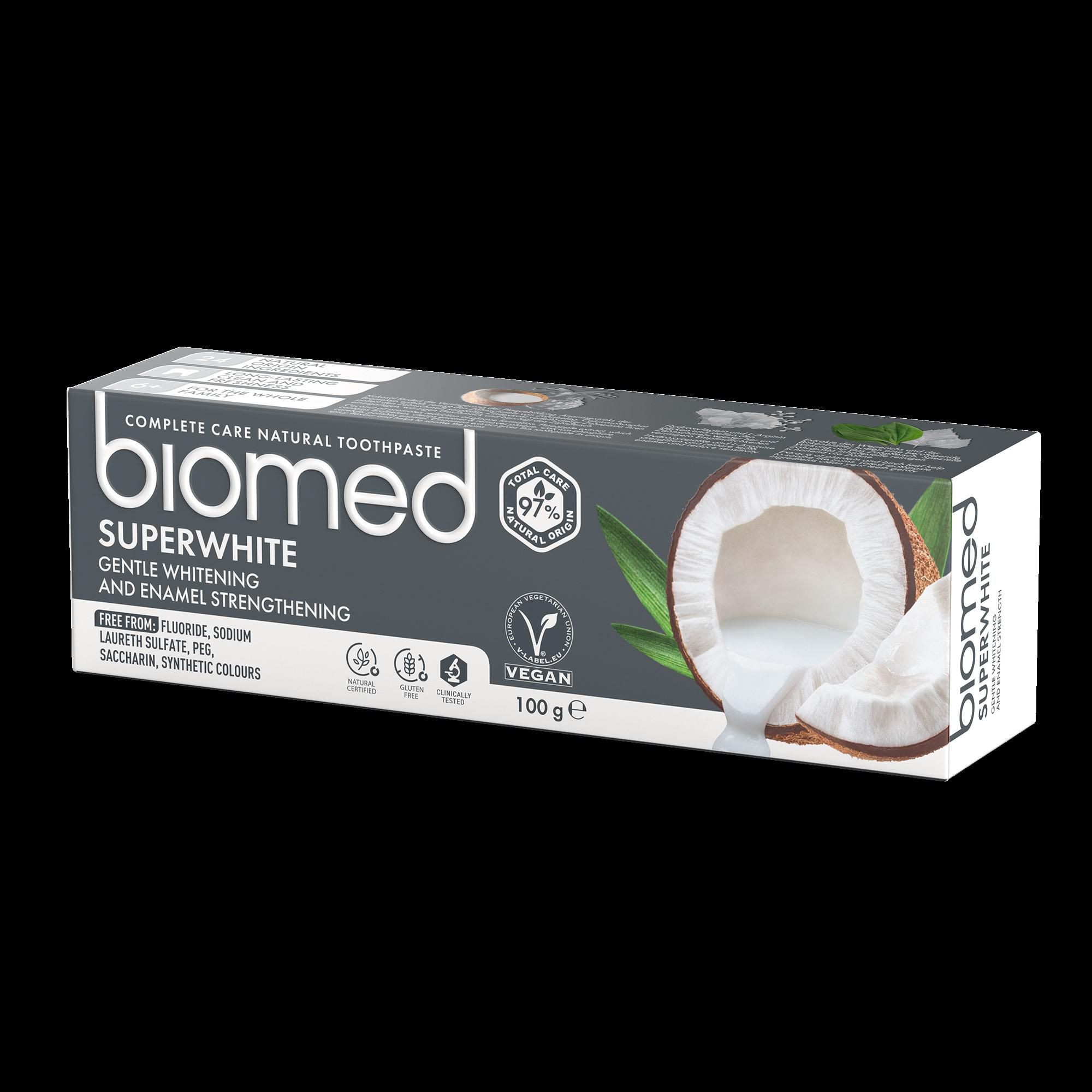 Drogerie a kosmetika - Biomed zubní pasta SuperWhite 100 g