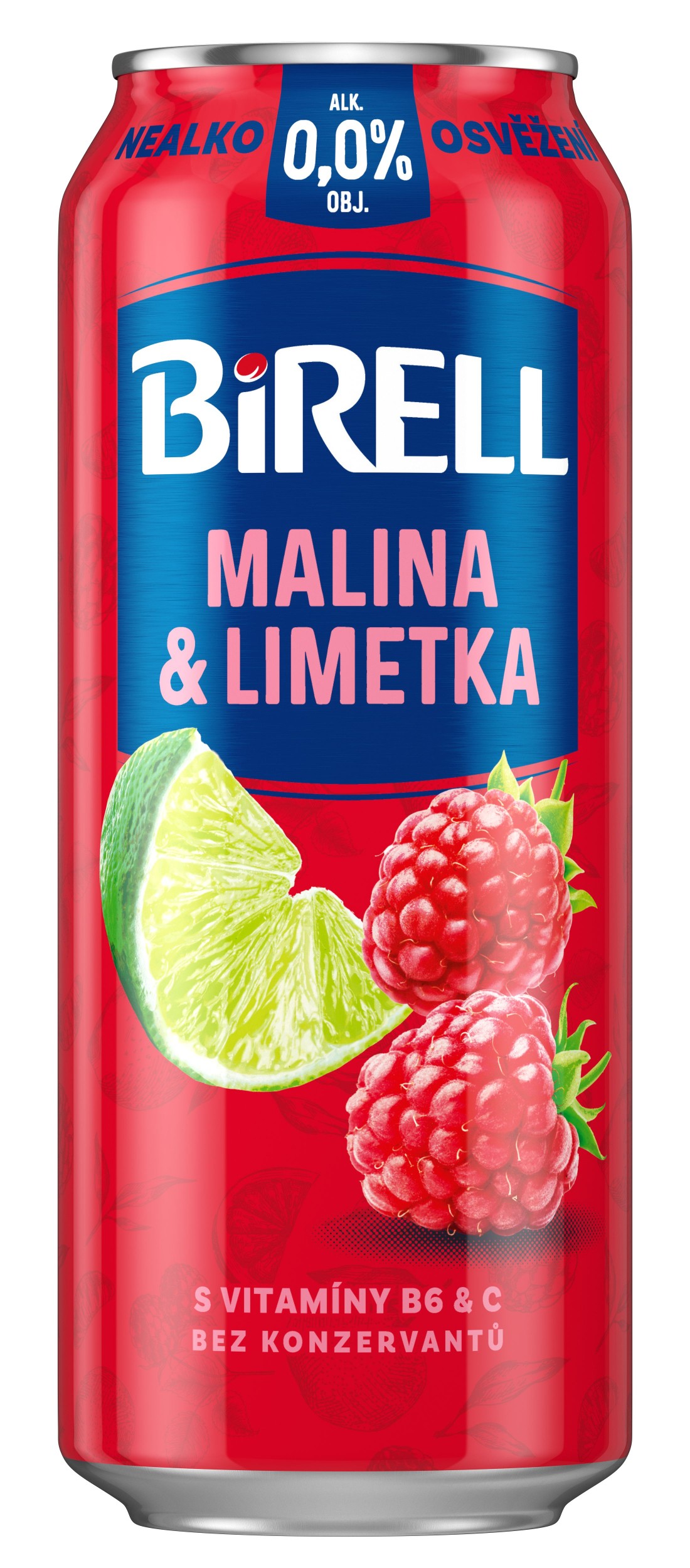 Birell Malina & Limetka 0,5l plech-0