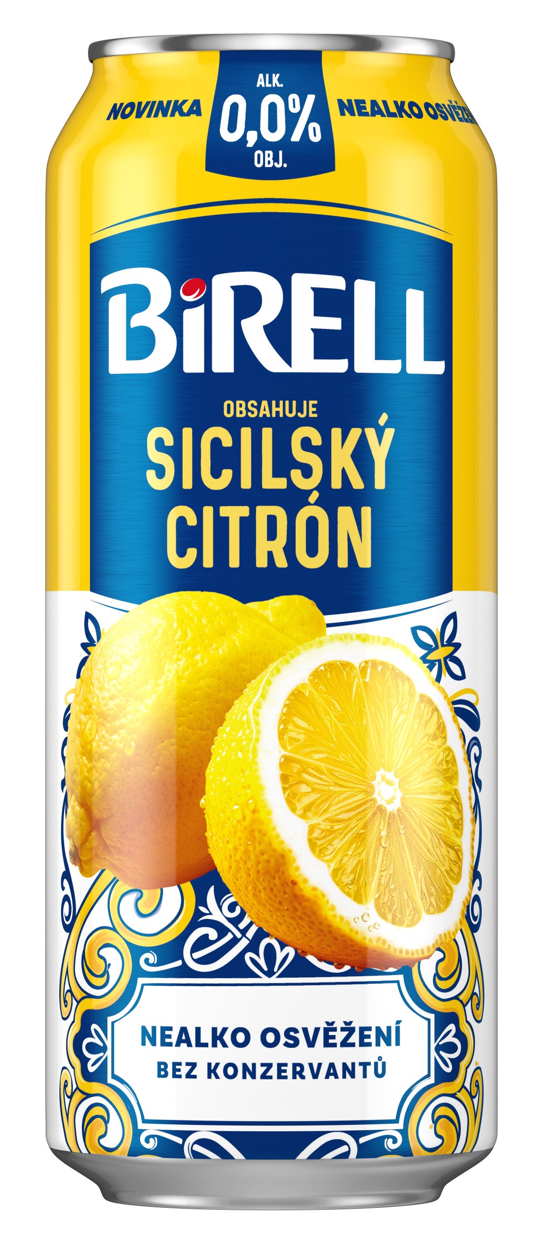 Nápoje - Birell se Sicilským citrónem 0,5l plech