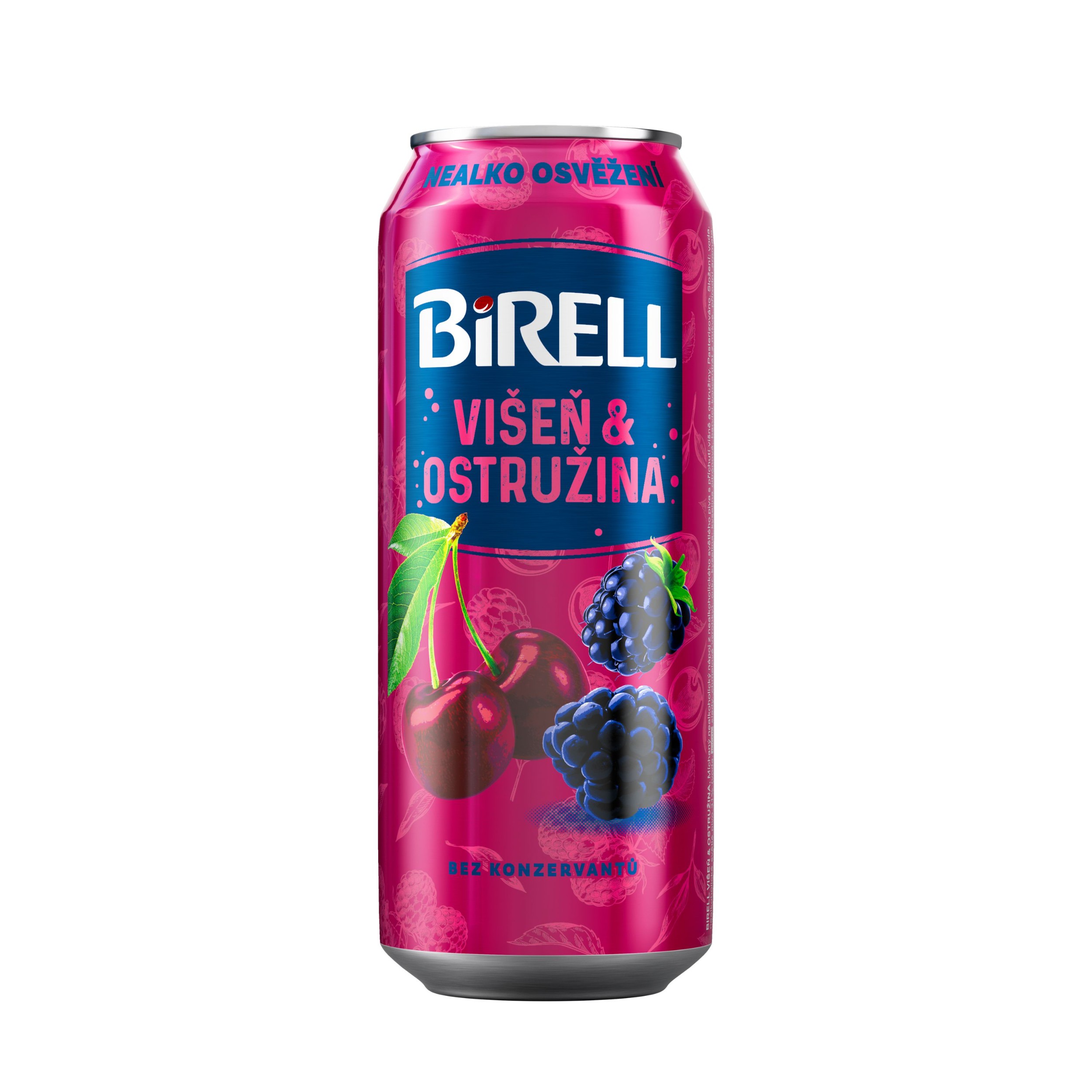 Nápoje - Birell Višeň & Ostružina 0,5l plech
