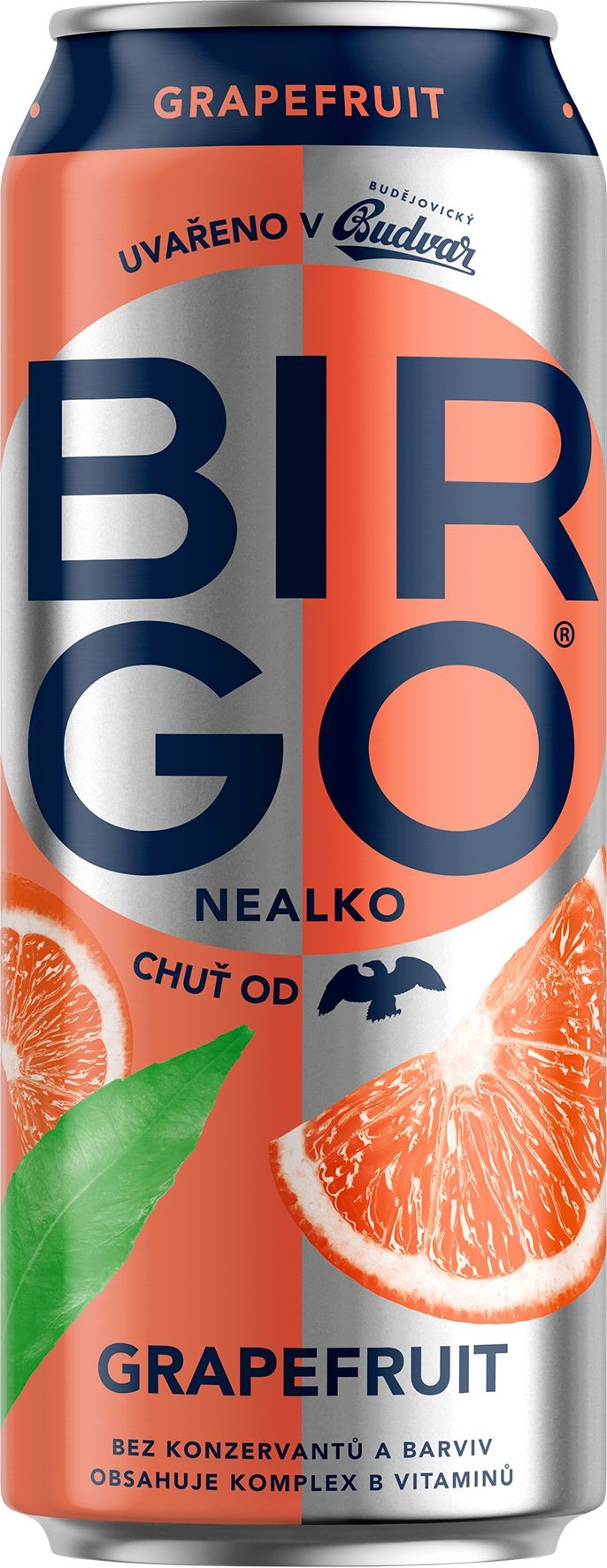 Nápoje - Birgo Grapefruit plech 0,5l