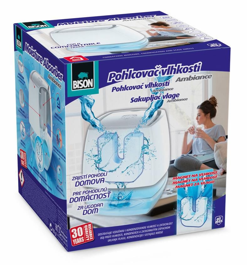 Domácnost a Zahrada - Bison AIR MAX AMBIANCE pohlčovač vlhkosti Neutral 450 g