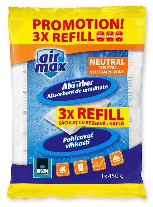 Domácnost a Zahrada - Bison Airmax Promo Pack 3 x 450 g