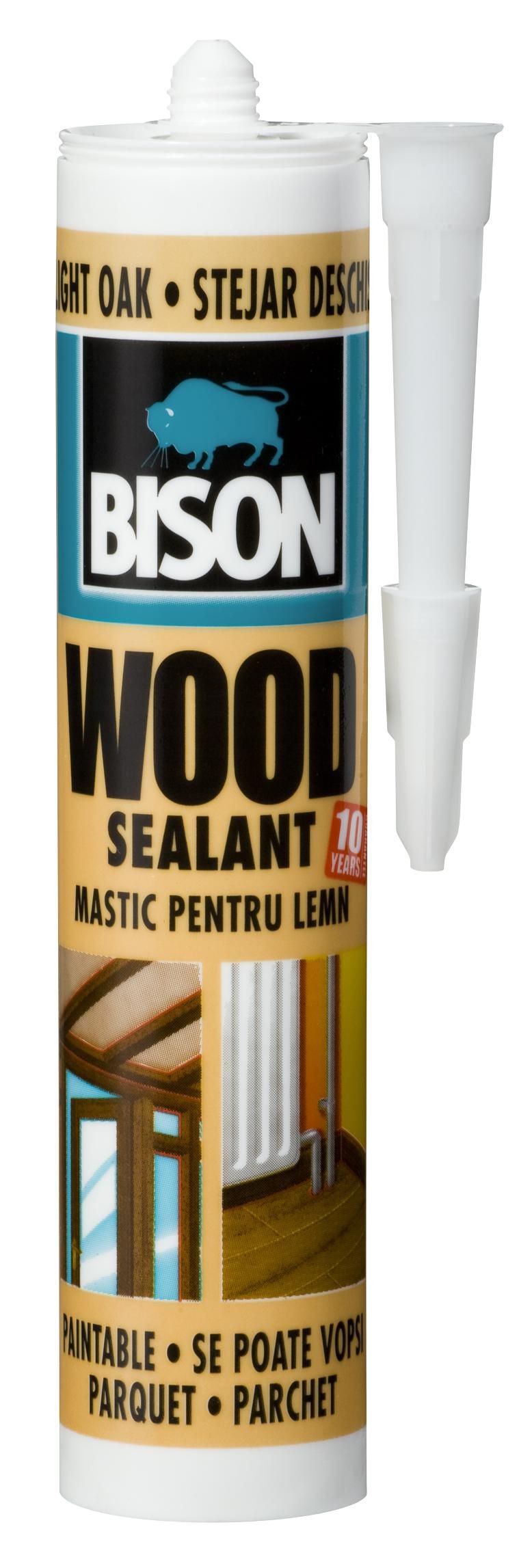 Domácnost a Zahrada - Bison Wood Sealant Light Oak tmel 300ml