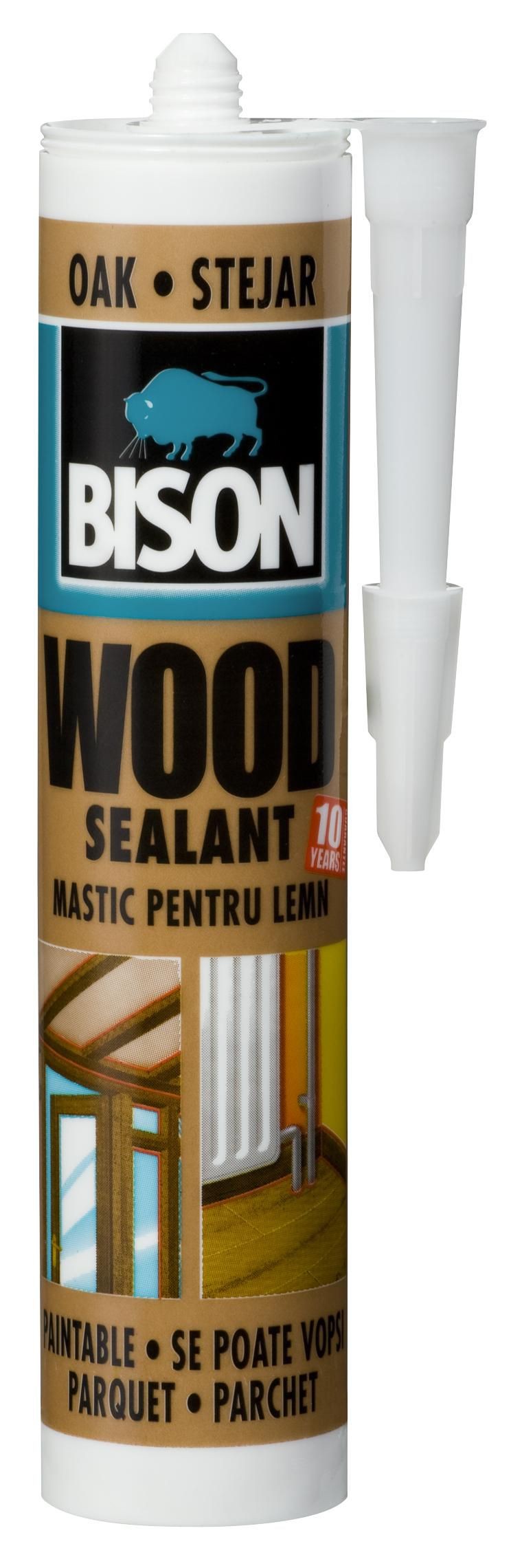 Domácnost a Zahrada - Bison Wood Sealant oak tmel 300ml
