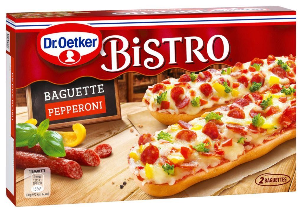 Mražené potraviny - Bistro Bag. Pepperoni mražené 250g
