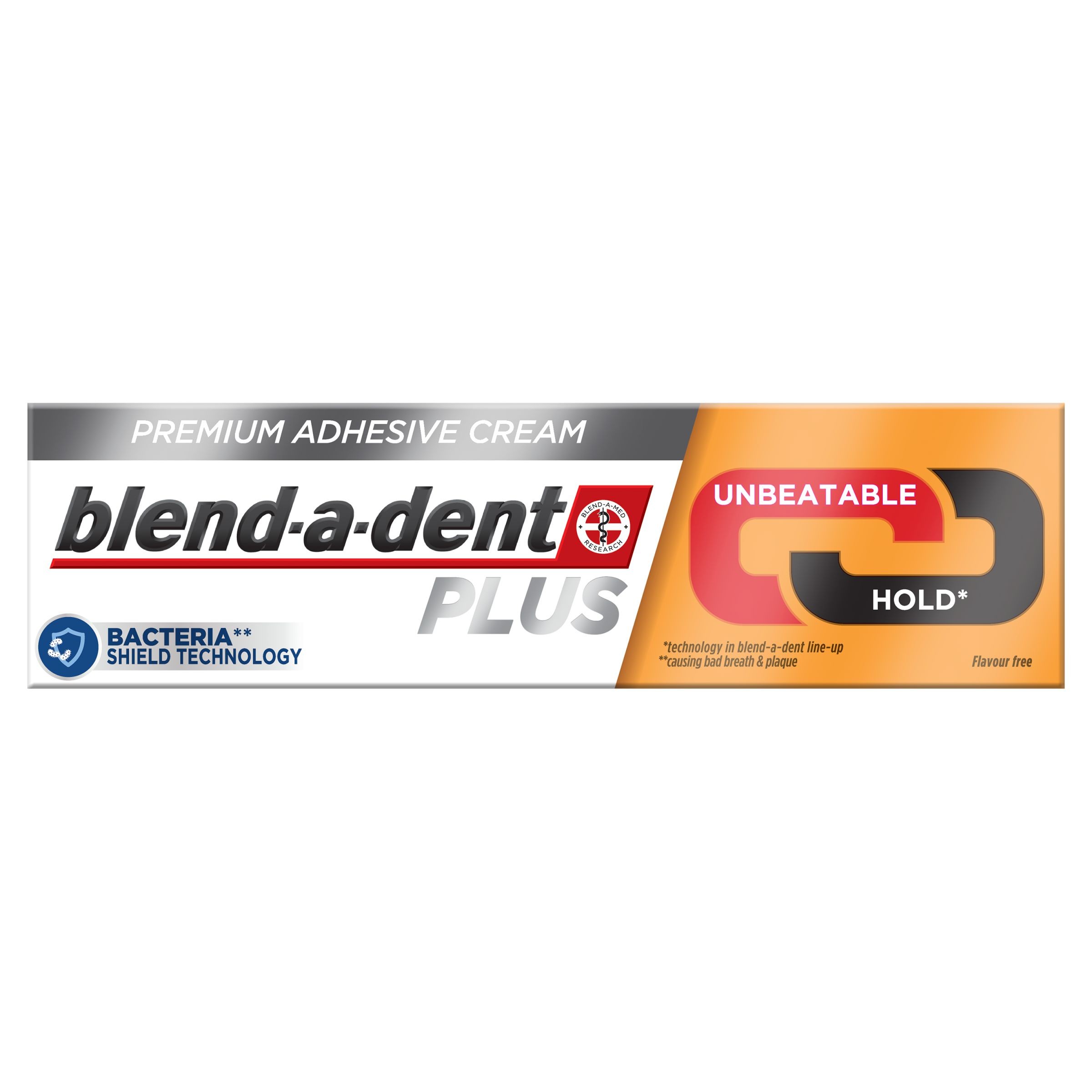 Drogerie a kosmetika - Blend-a-dent Plus Dual Power Fixační krém na zubní náhradu 40 g