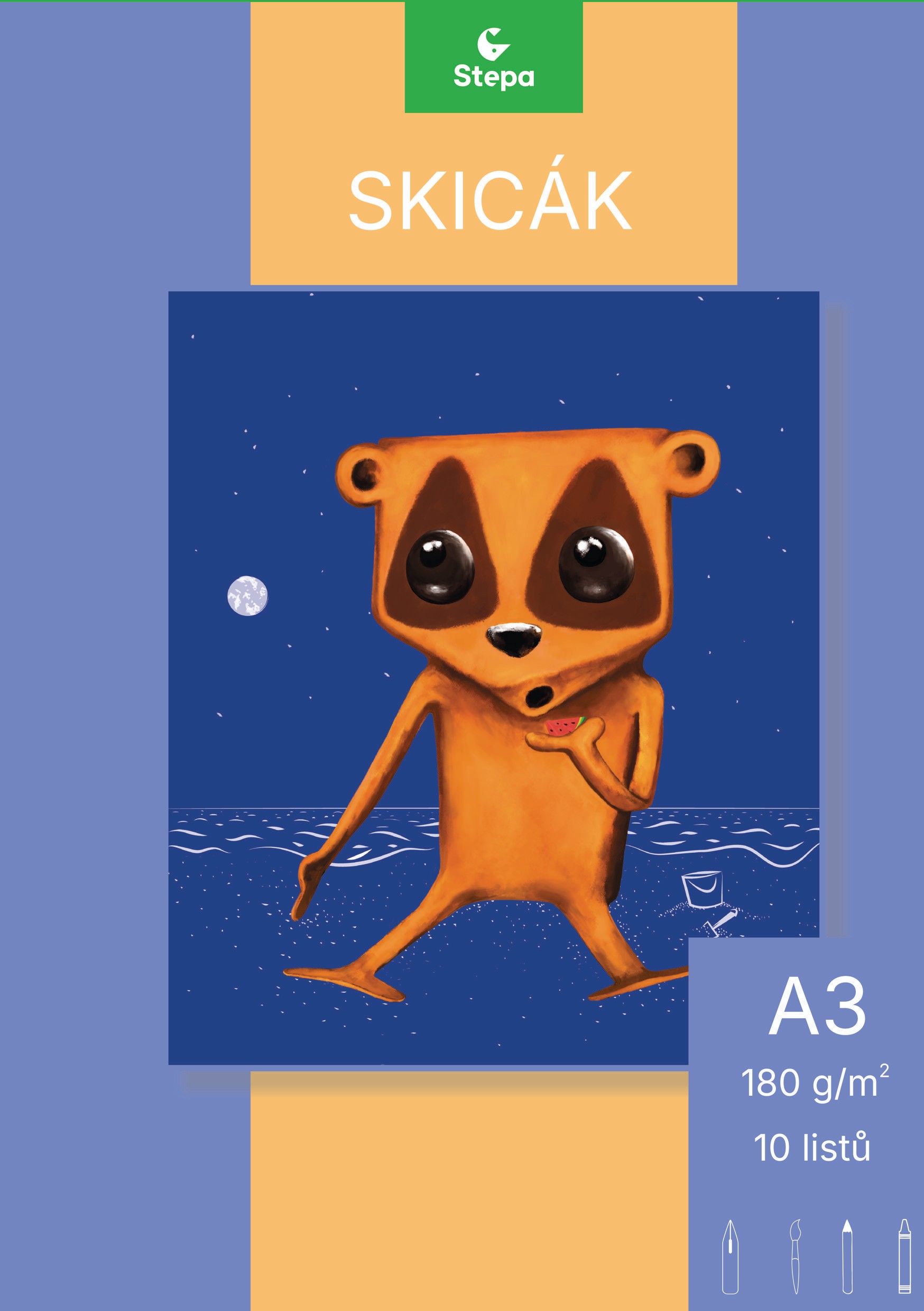 Domácnost a Zahrada - Blok Skicák A3