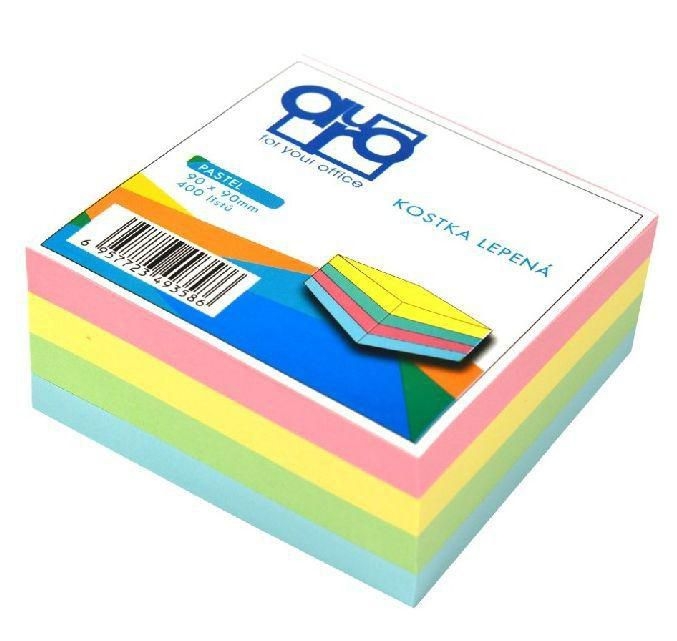 Domácnost a Zahrada - Blok špalíček 400 listů lepený PASTEL