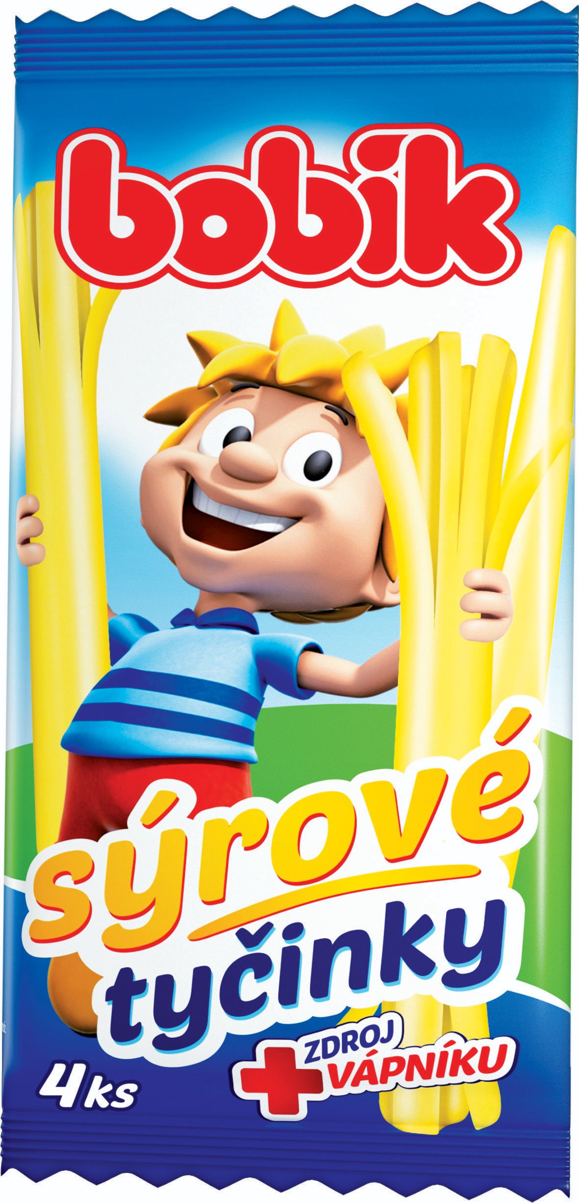 Mléčné a chlazené - Bobík Sýrové tyčinky 80g