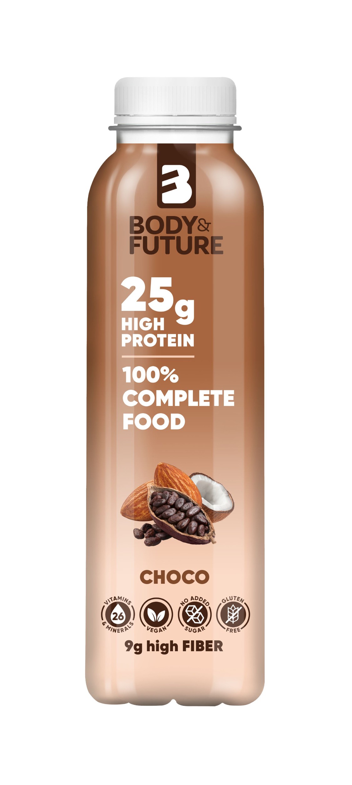 Zdravý svět - Body&Future 100% Complete food chocolate 400ml