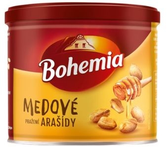Trvanlivé potraviny - Bohemia Medové pražené arašídy 135 g