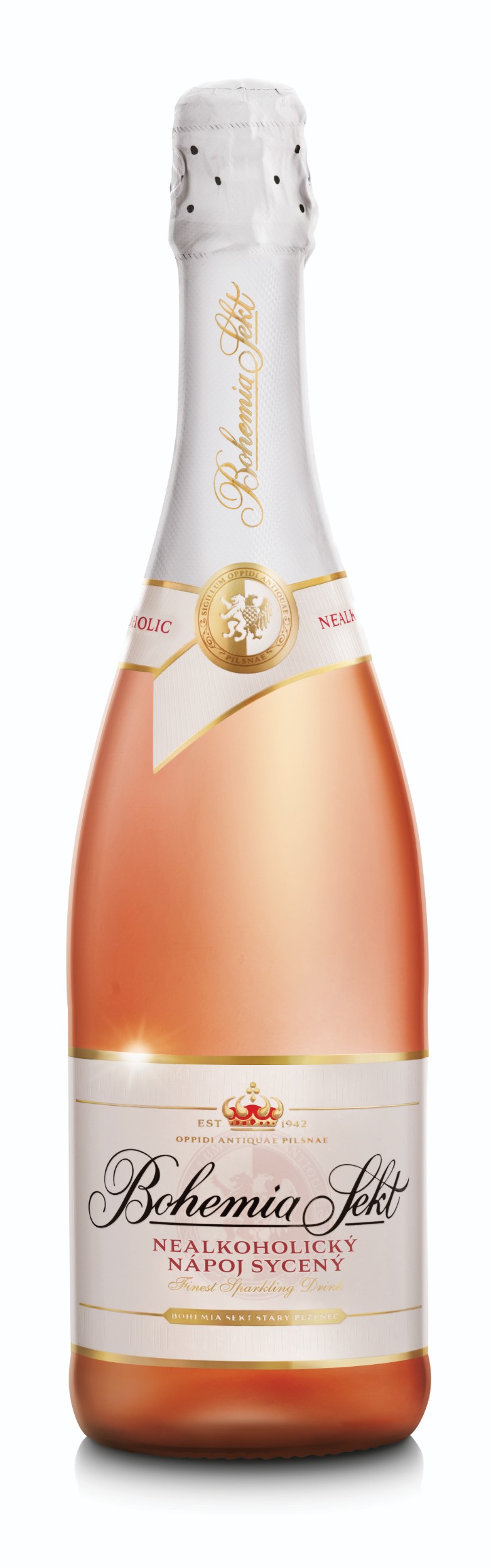 Nápoje - Bohemia Sekt nealkoholický nápoj rosé 750 ml