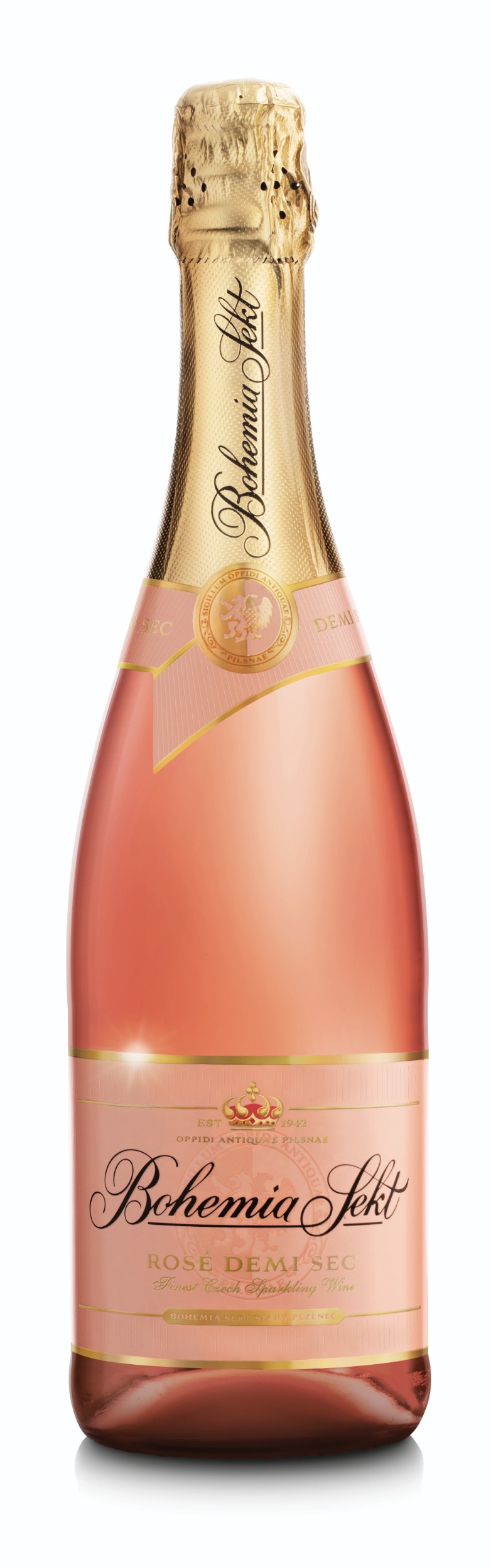 Nápoje - Bohemia Sekt Rose Demi Sec 750 ml