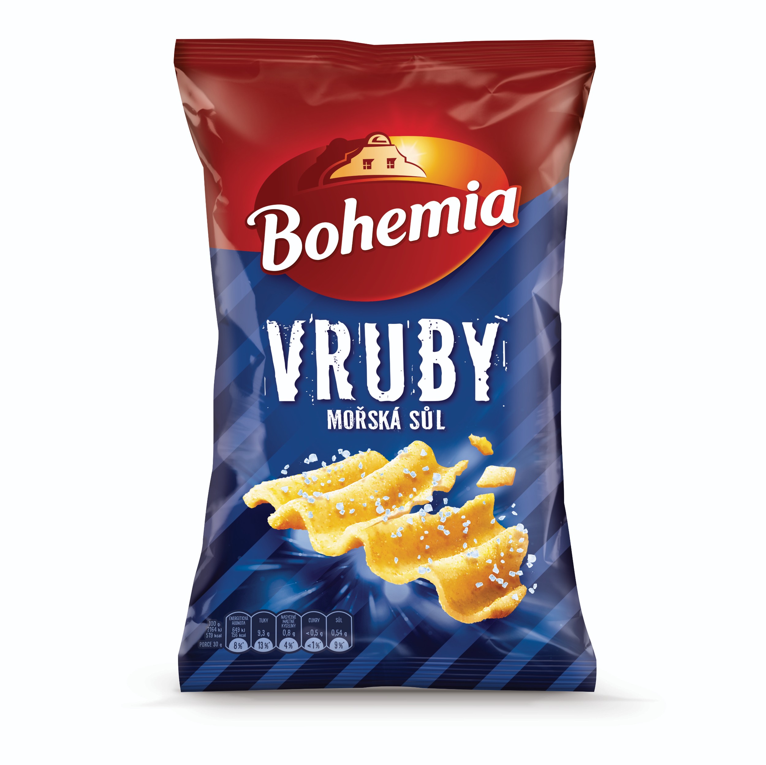Trvanlivé potraviny - Bohemia Vruby solené 120g