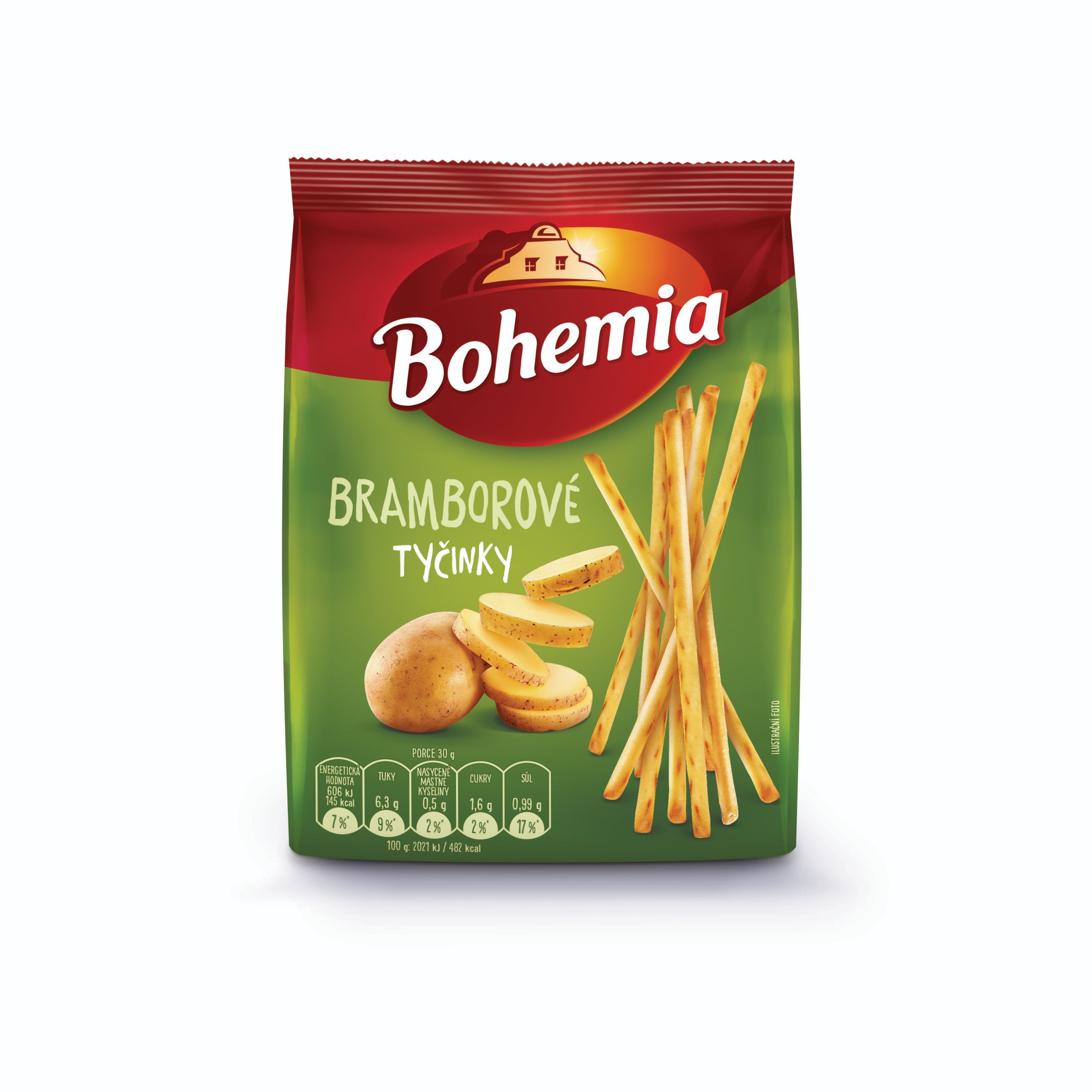 Trvanlivé potraviny - Bohemia Z PECE Bramborové tyčinky 160g