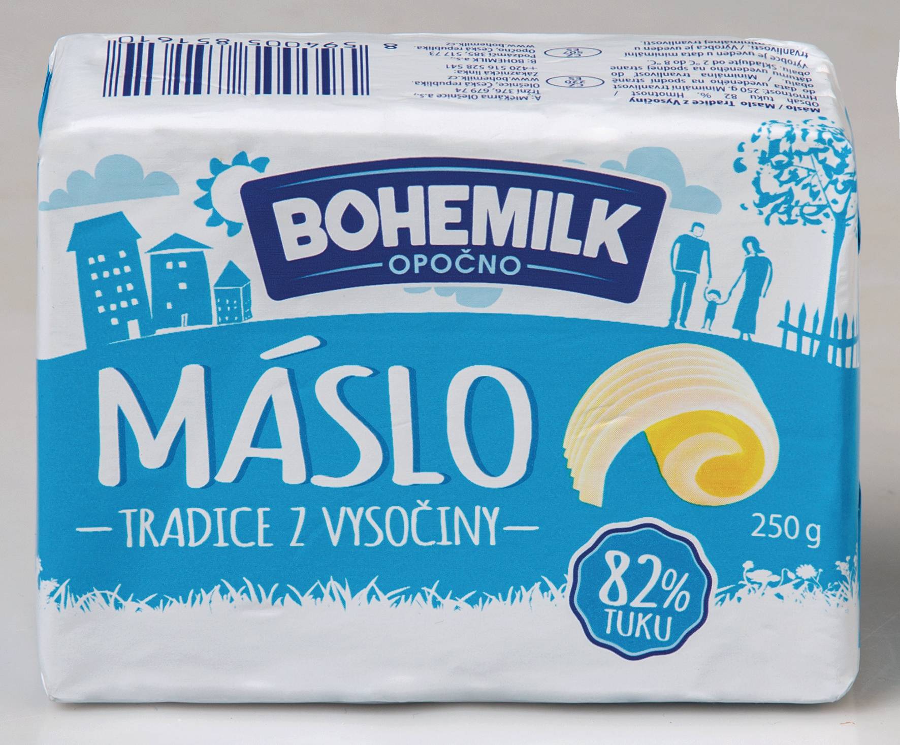 Bohemilk máslo 250g-0