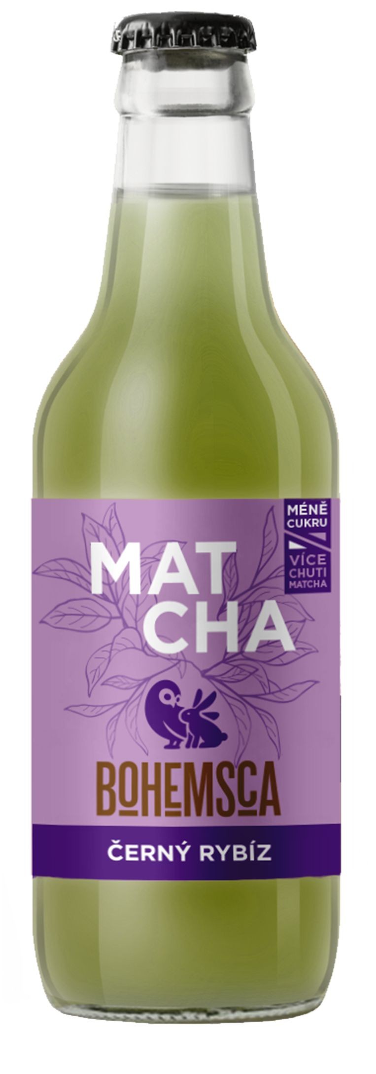 Nápoje - Bohemsca Matcha černý rybíz 0,33l
