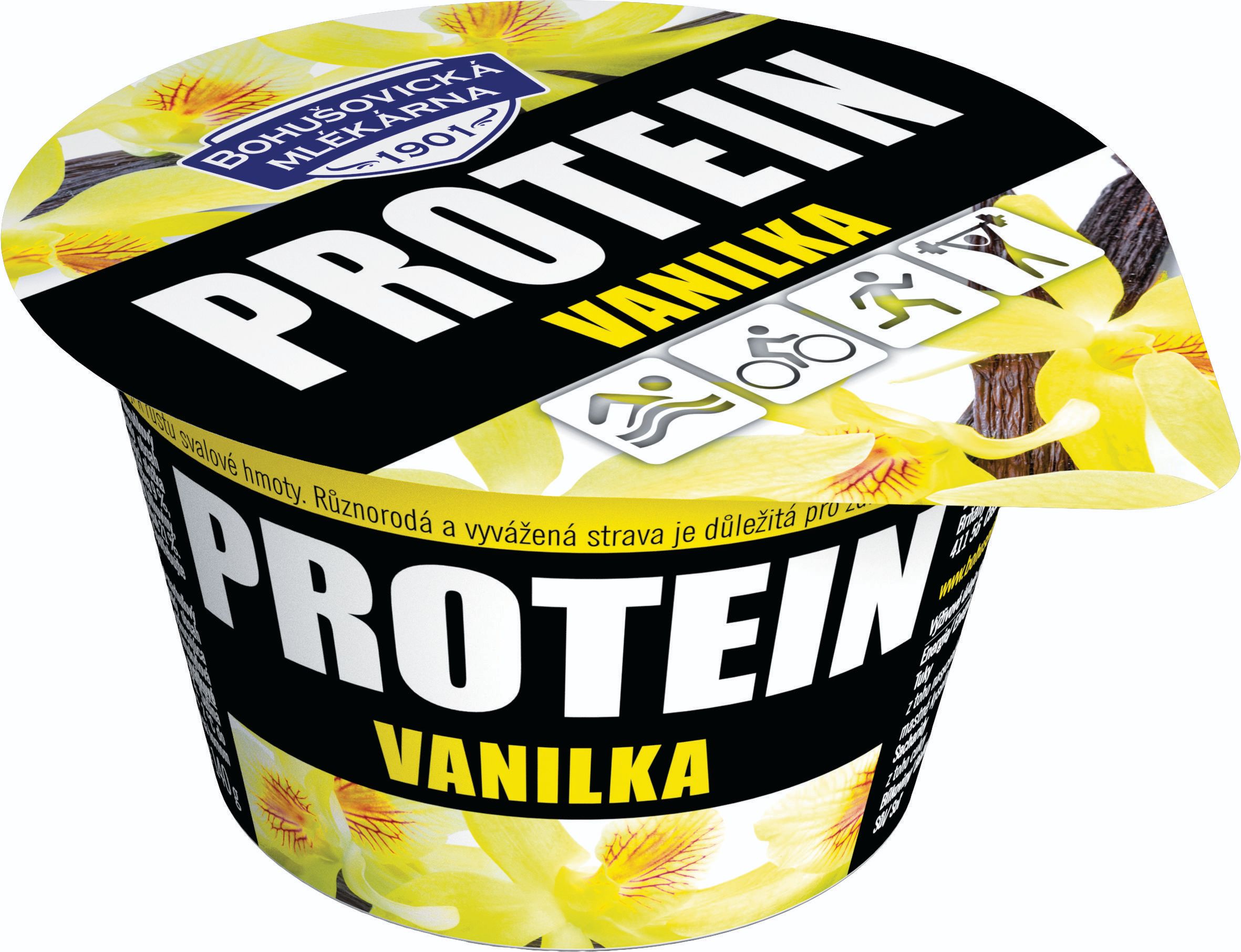Mléčné a chlazené - Bohušovická Mlékárna Protein vanilka 140 g