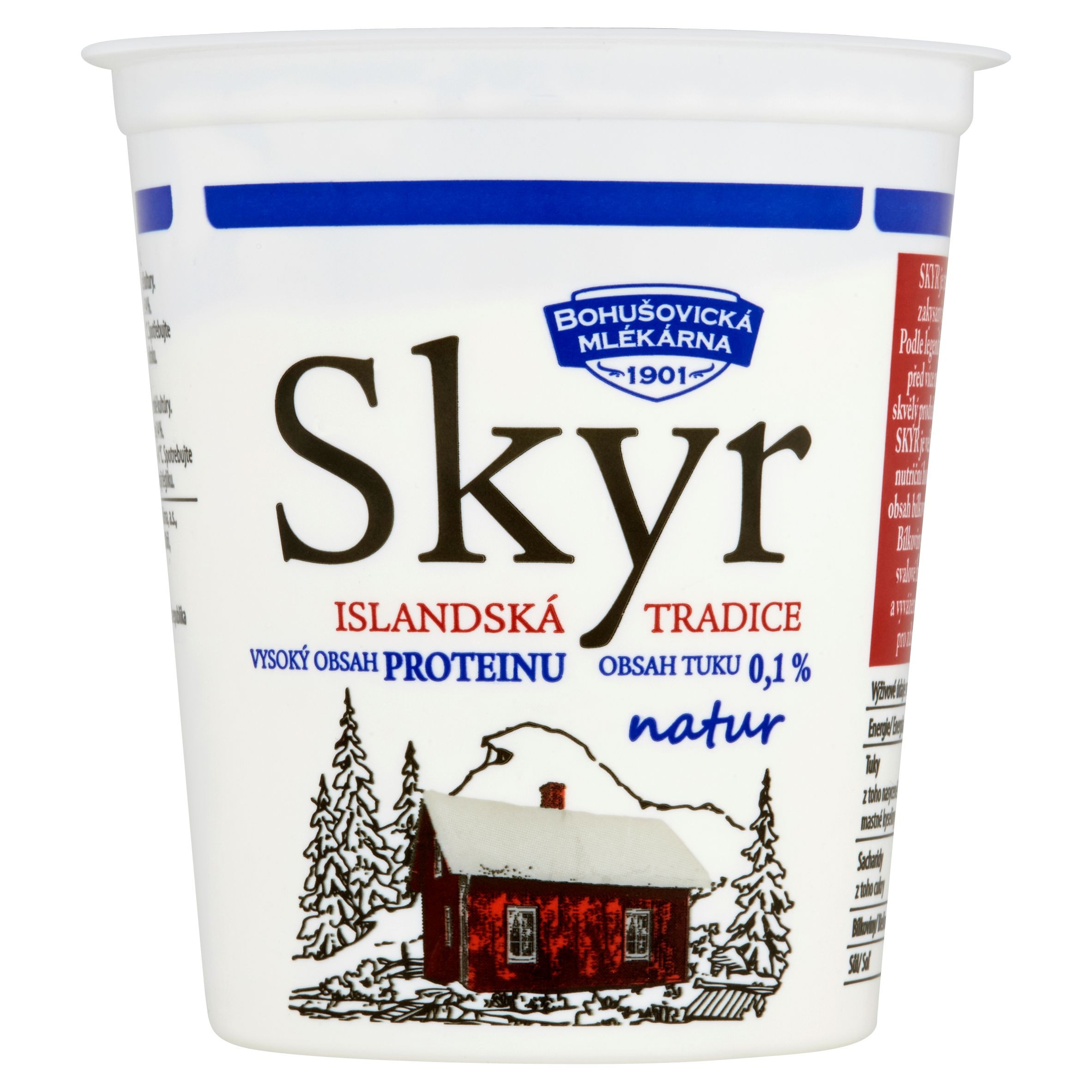 Mléčné a chlazené - Bohušovická Mlékárna Skyr natur 350 g