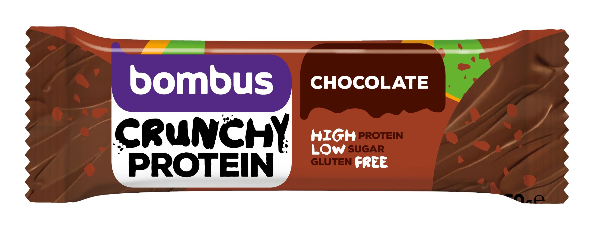 Zdravý svět - Bombus Crunchy protein chocolate 50g