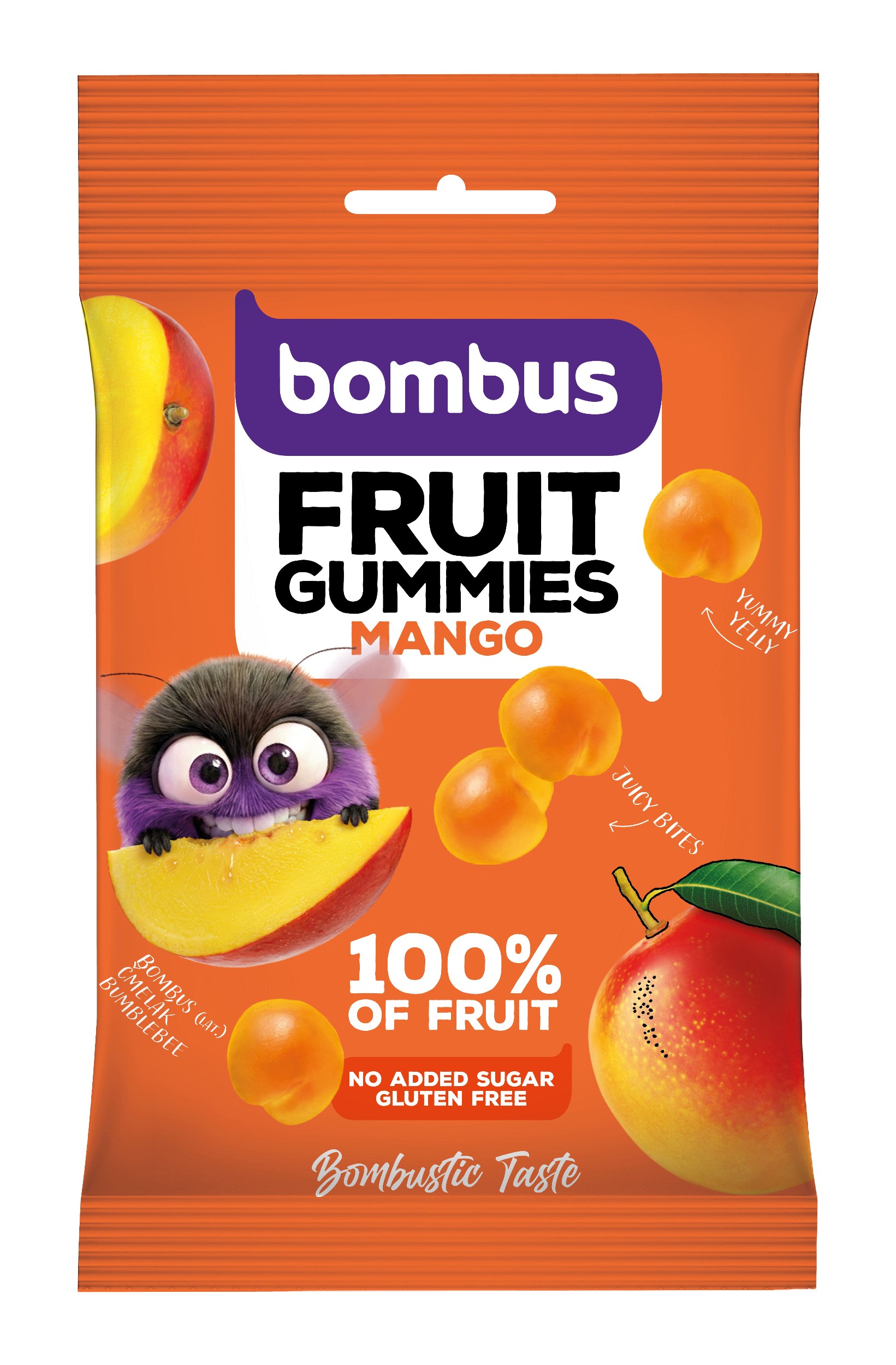 Zdravý svět - Bombus Fruit Energy Mango Gummies 35g