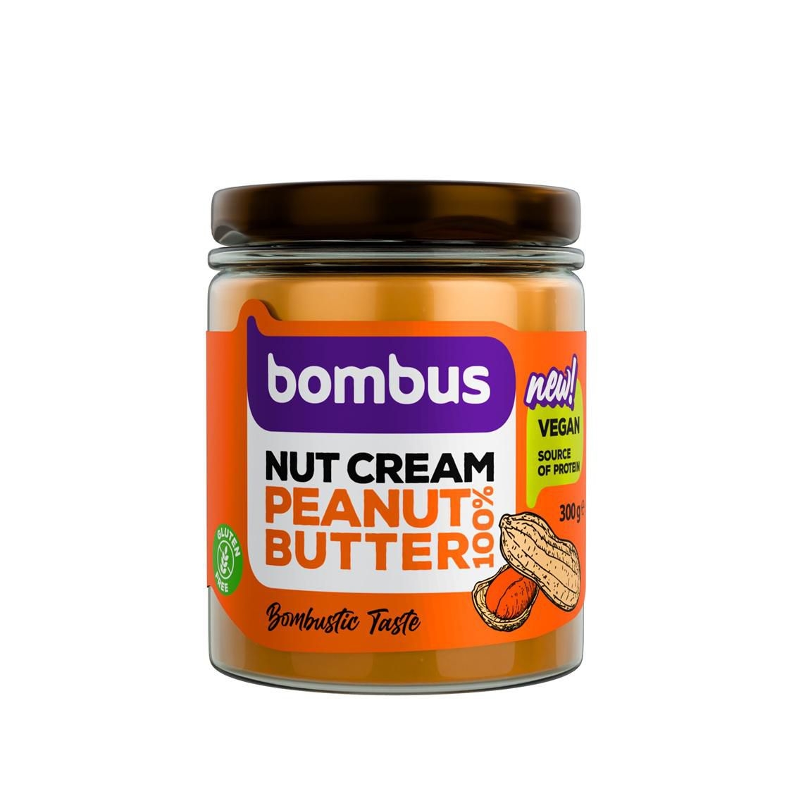 Zdravý svět - Bombus Nut Cream Arašídové máslo 300g